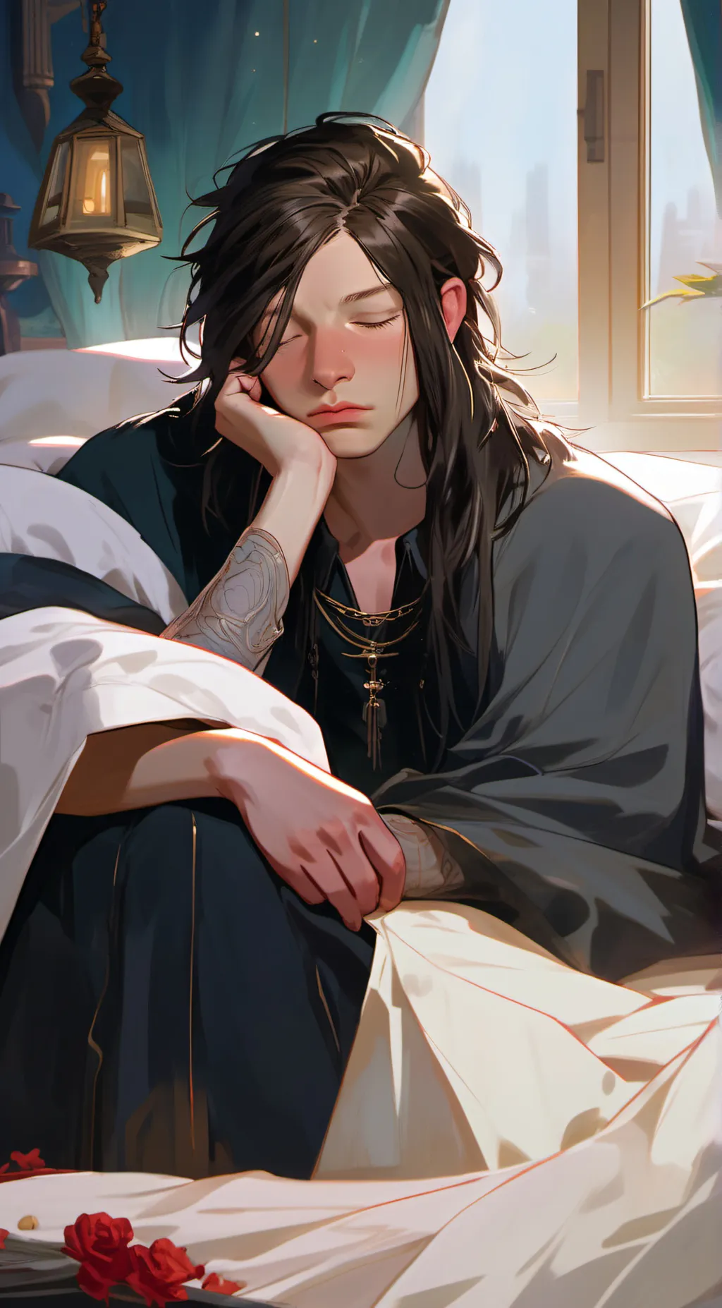 ai character: Jamie  background