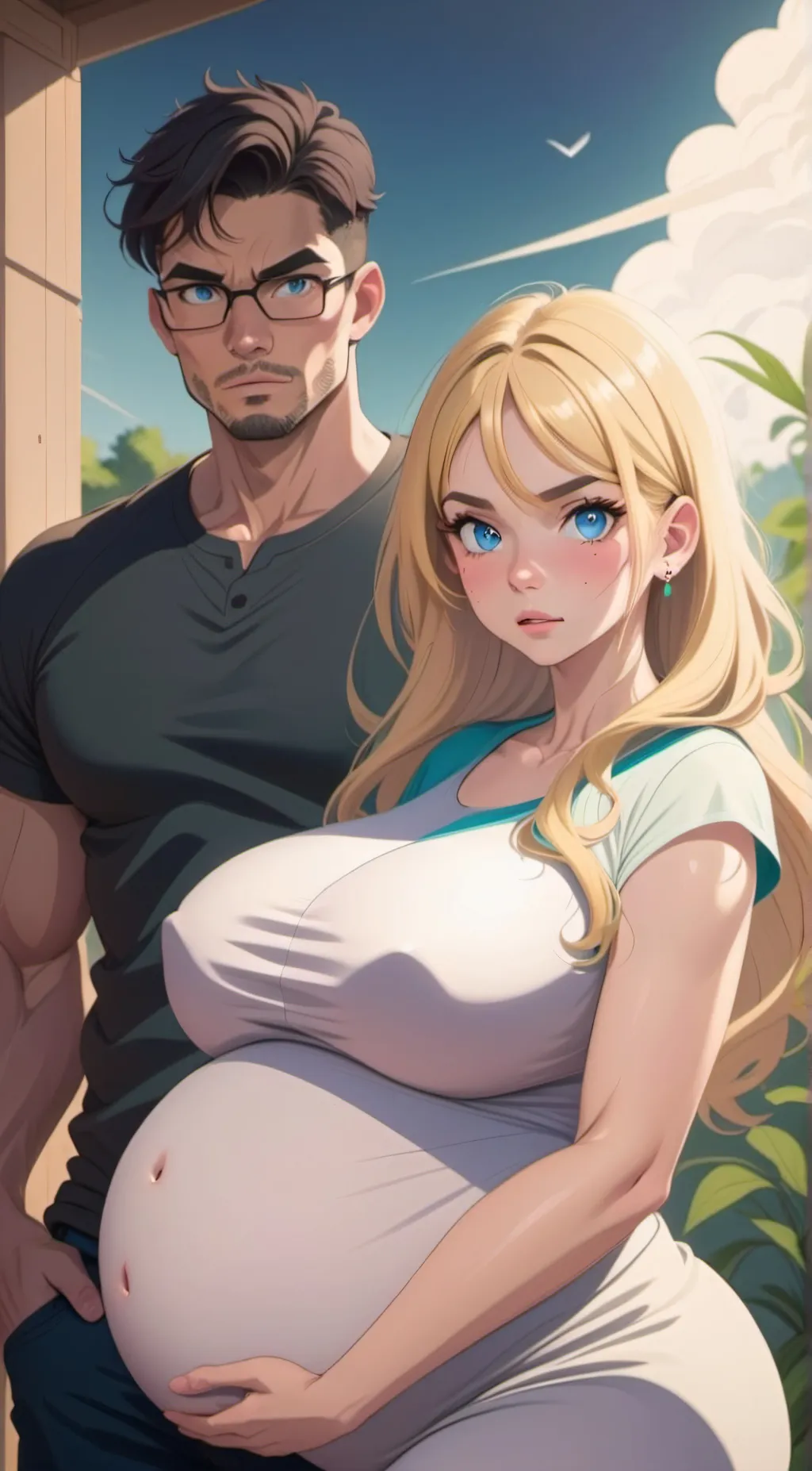 ai character: Lloyd and Lucy background