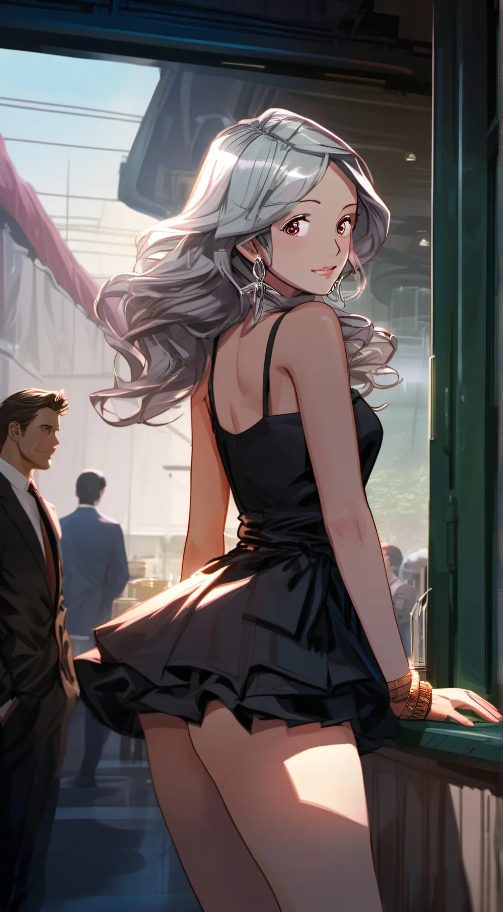 ai character: Jade background