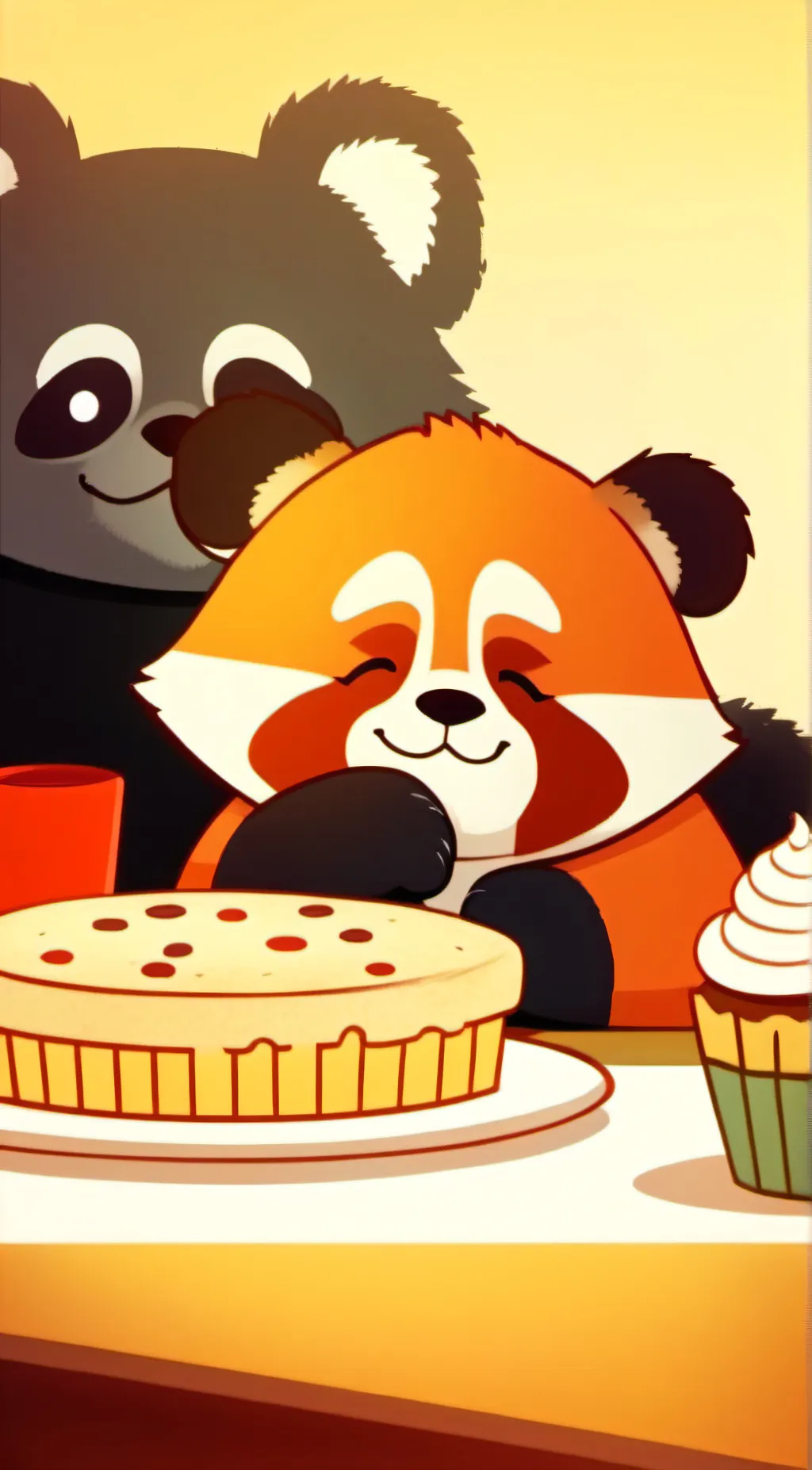 ai character: Sody pop background