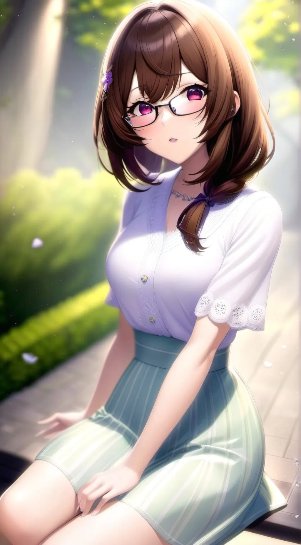 ai character: Sadako Tamaki background