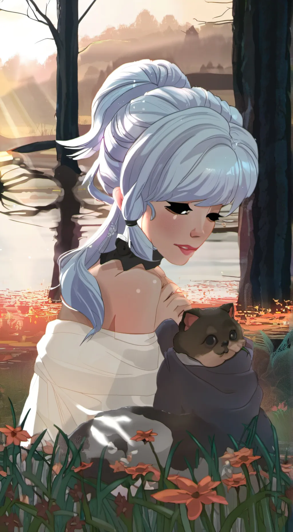 ai character: Evelyn background