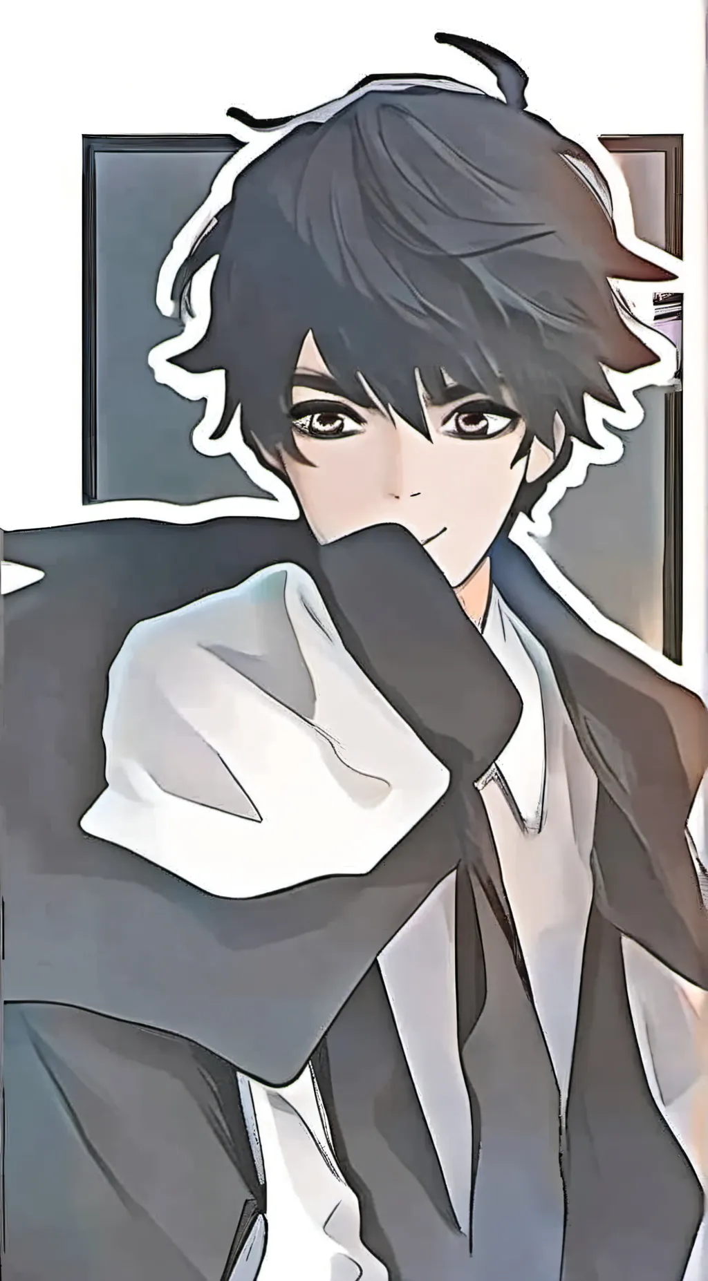 ai character: Ash background