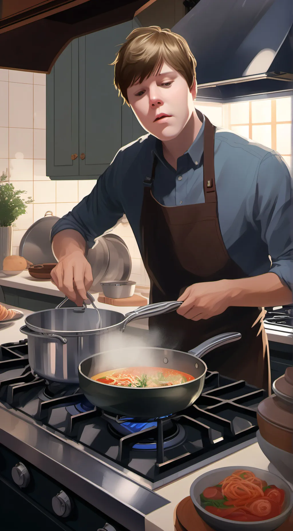 ai character: finley  background