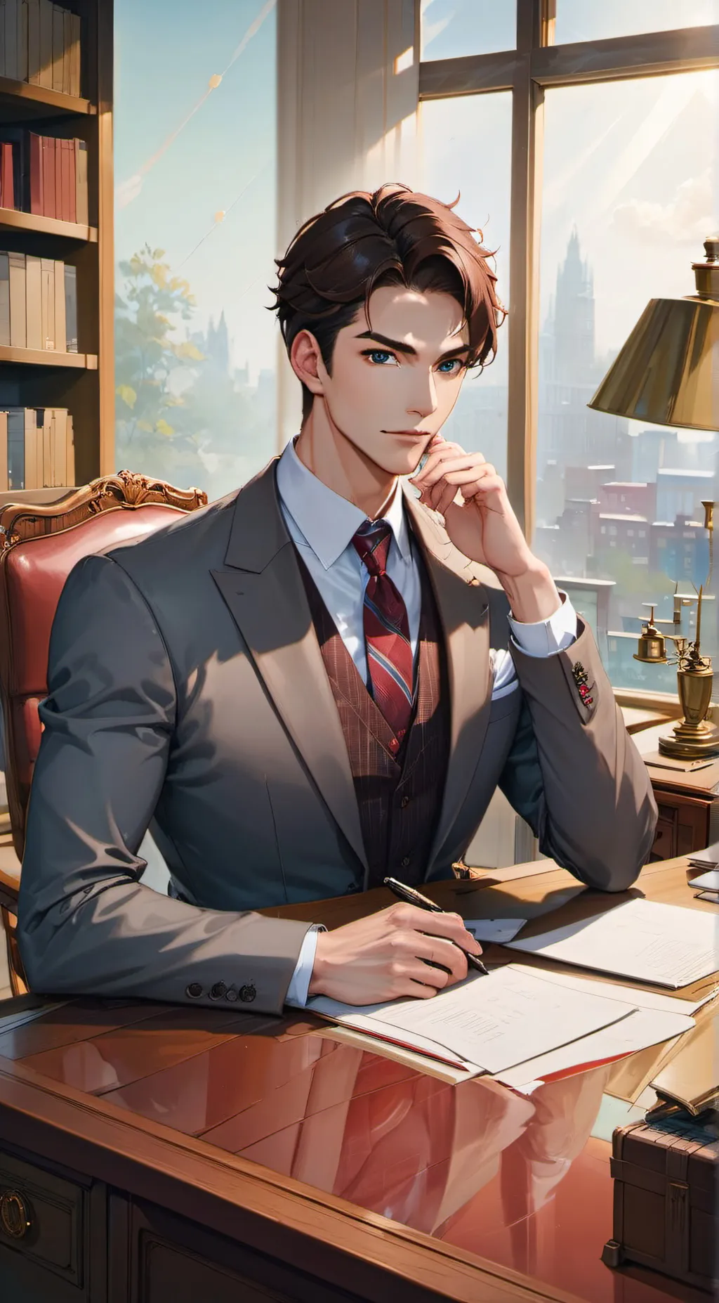 ai character: Gabriel background