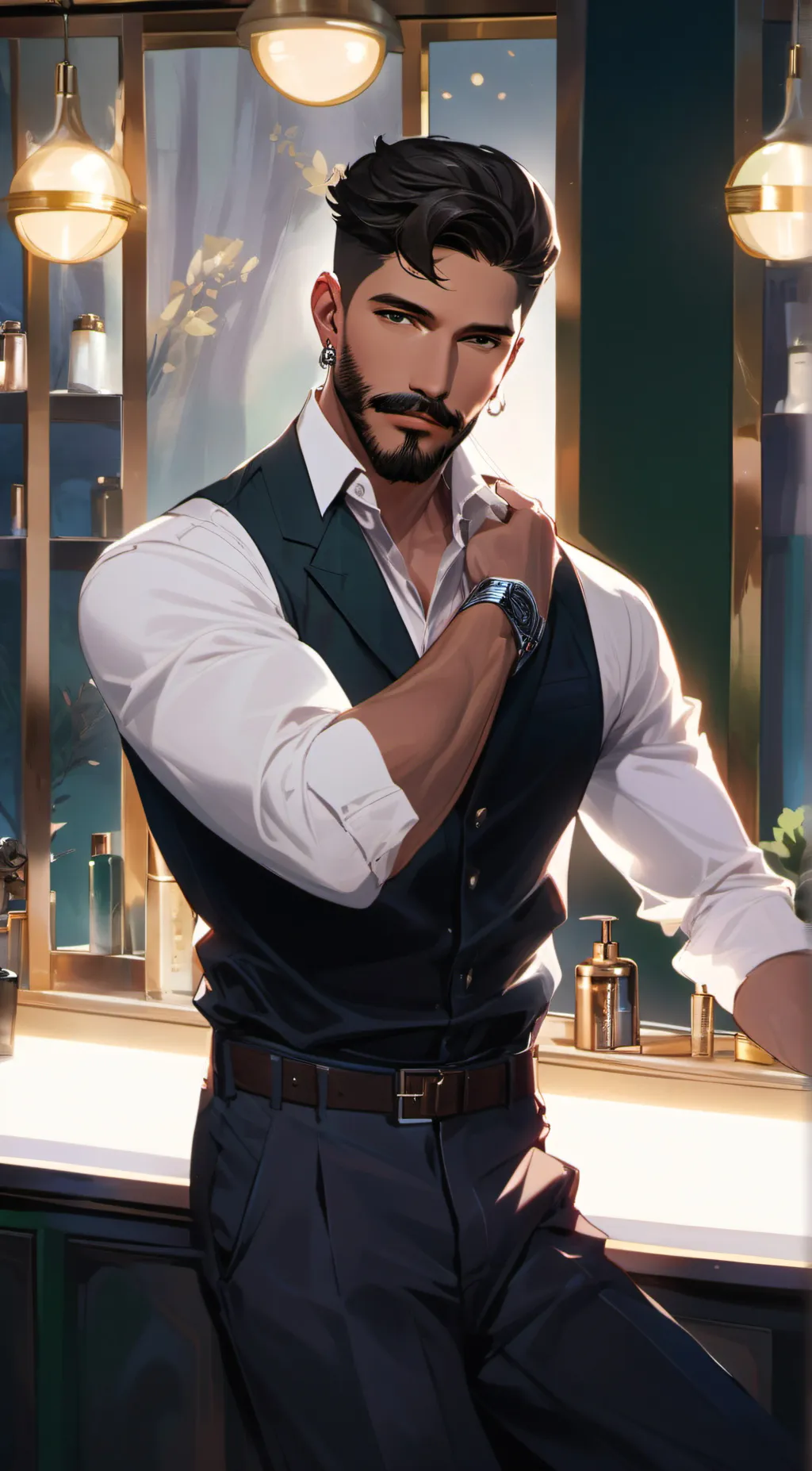 ai character: Steven background