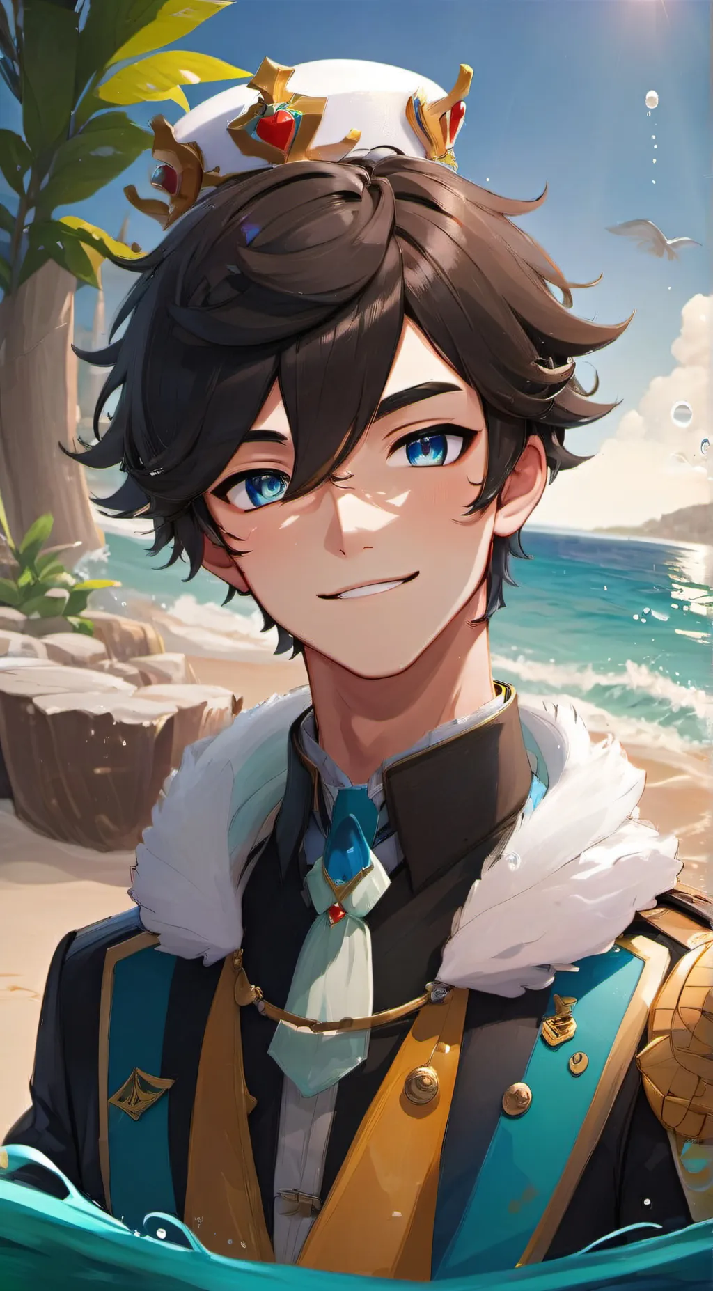 ai character: The Sea Prince background
