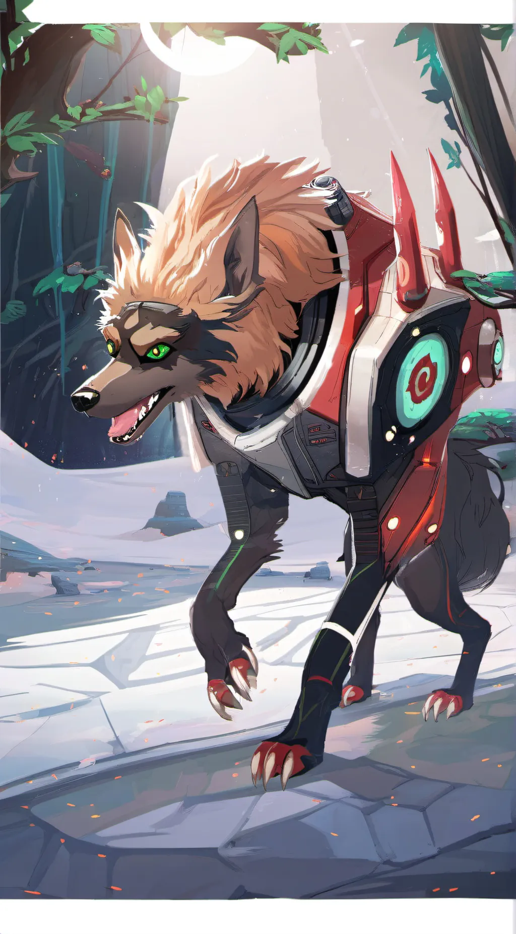 ai character: Acrid background