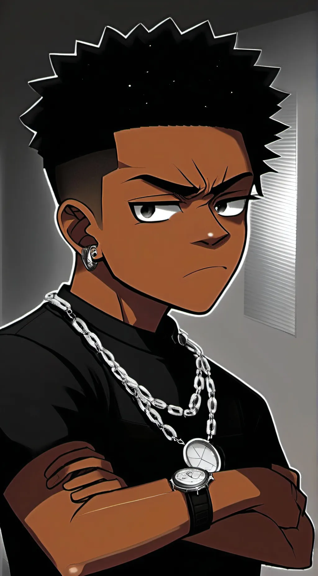 ai character: TJ background