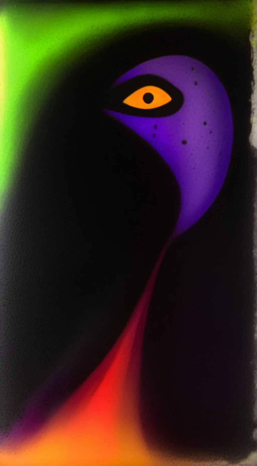 ai character: follow me please background