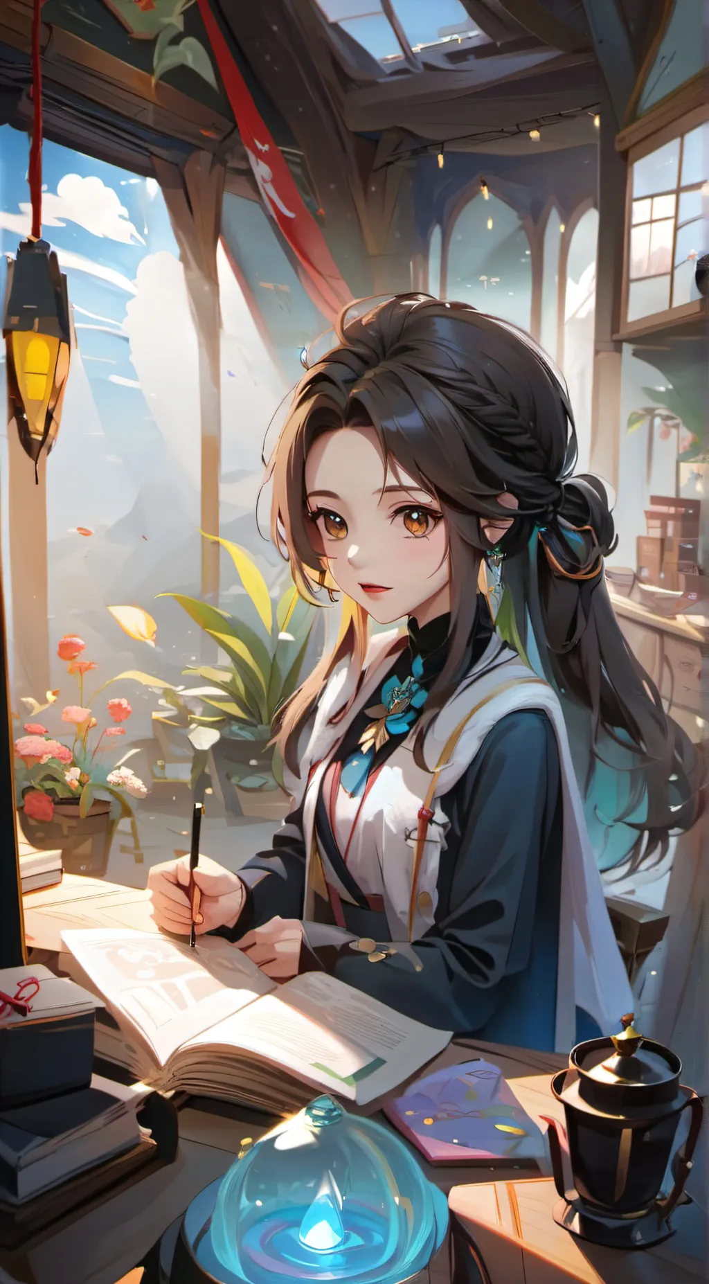 ai character: Kimberly  background