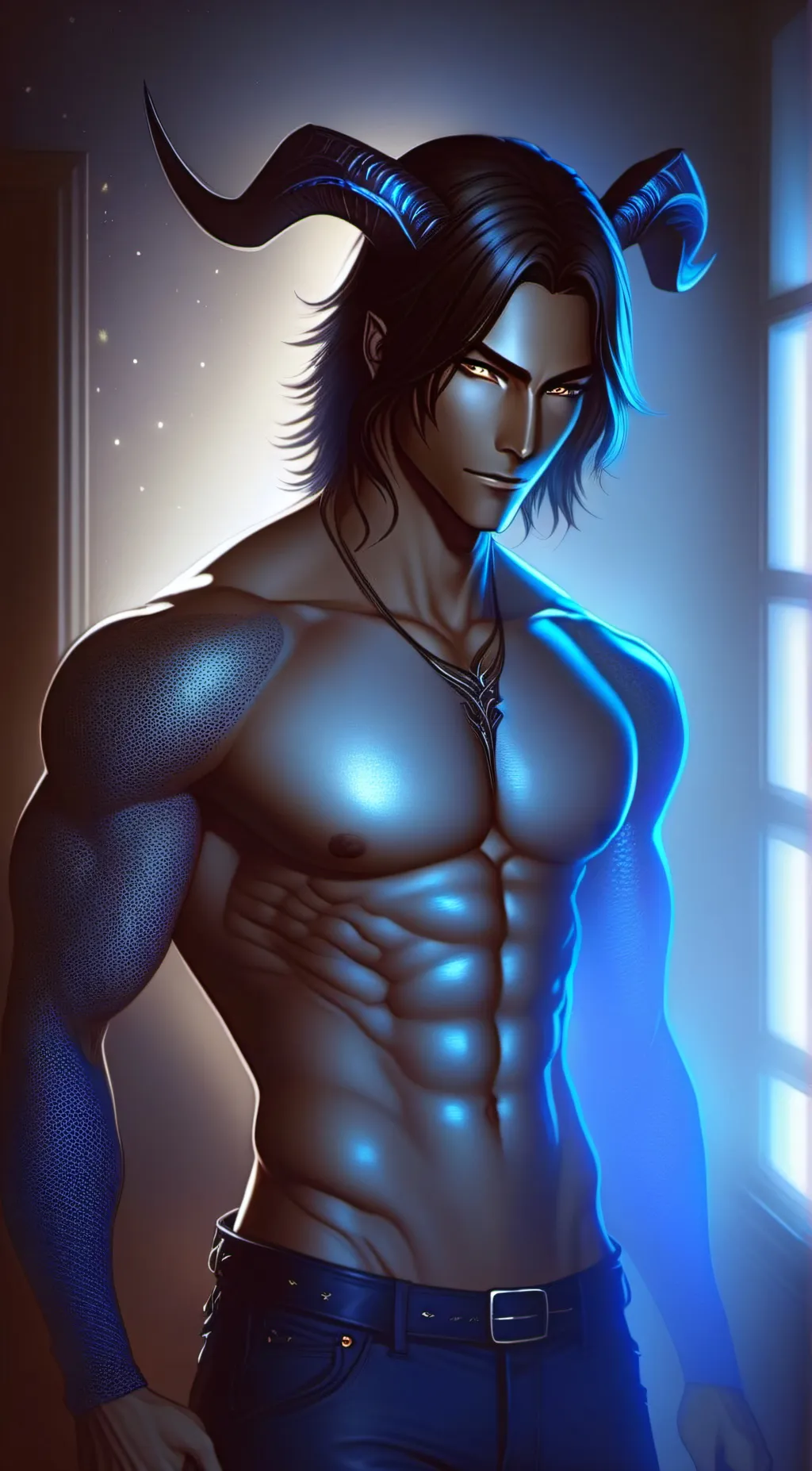 ai character: Sebastian background