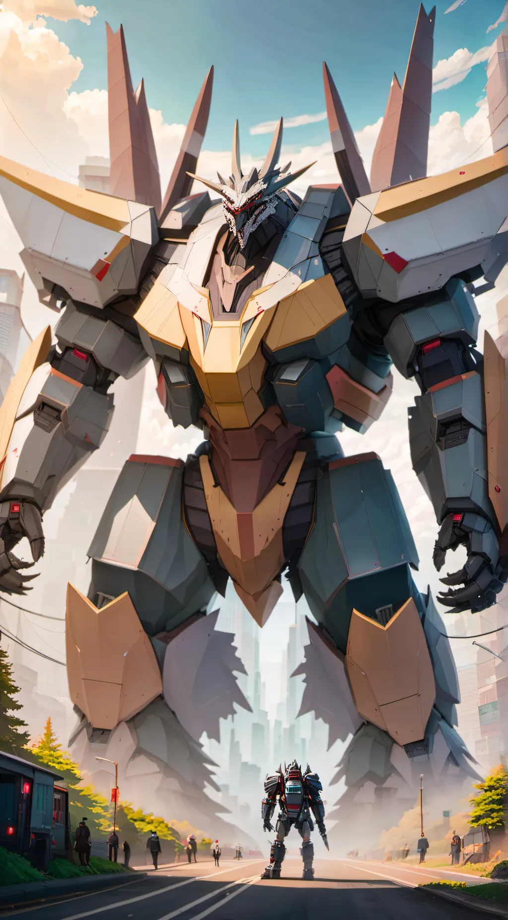 ai character: the TITAN background