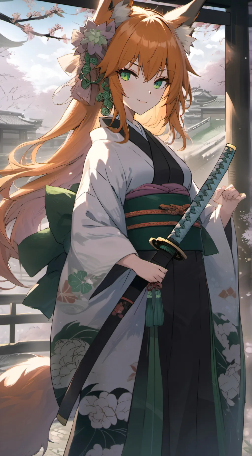 ai character: Navi Akiwara background