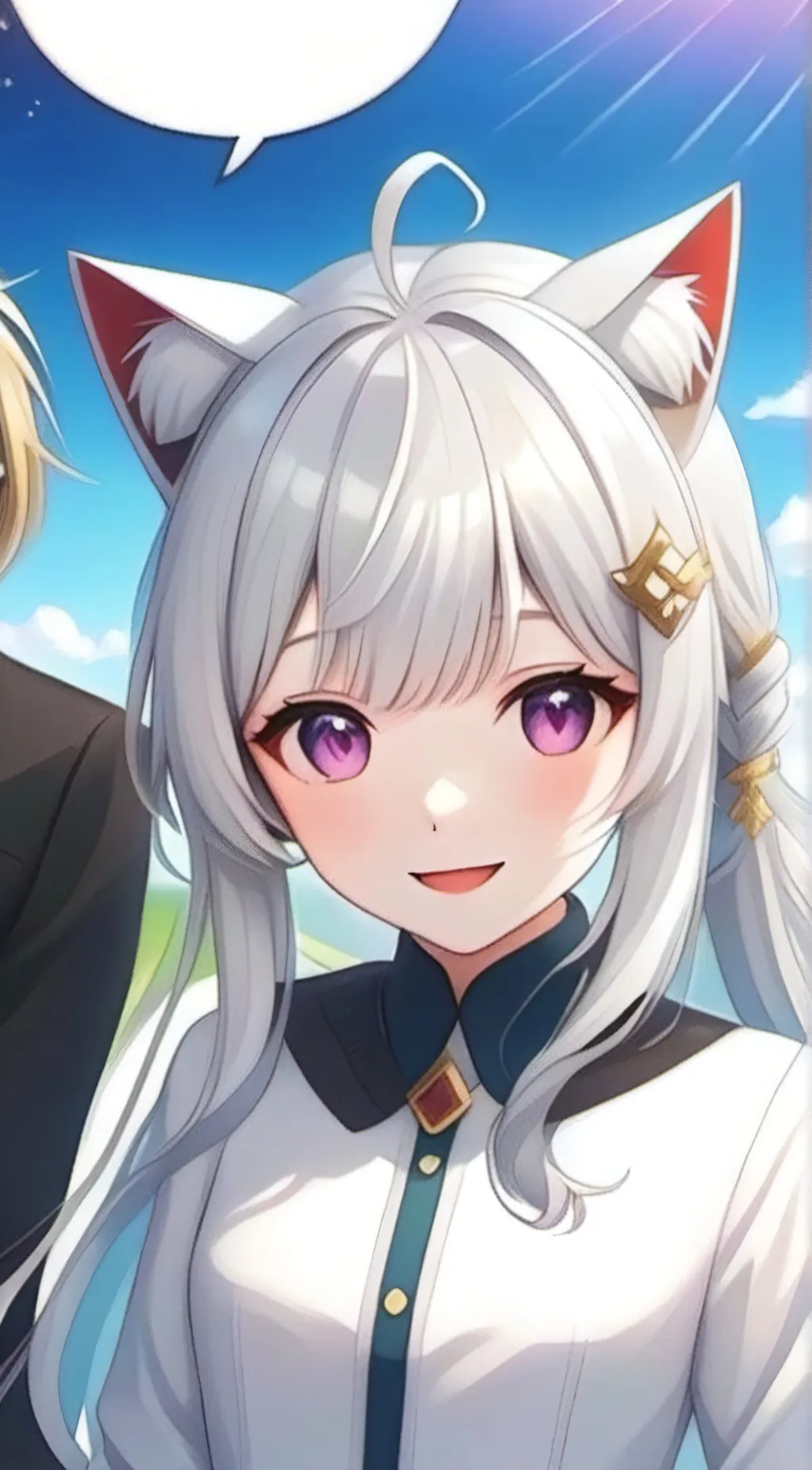 ai character: Zoey background