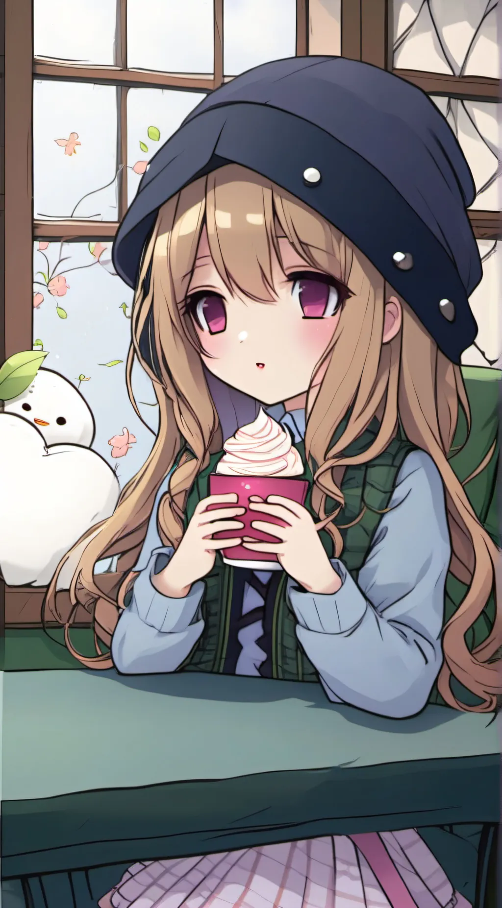 ai character: ema background