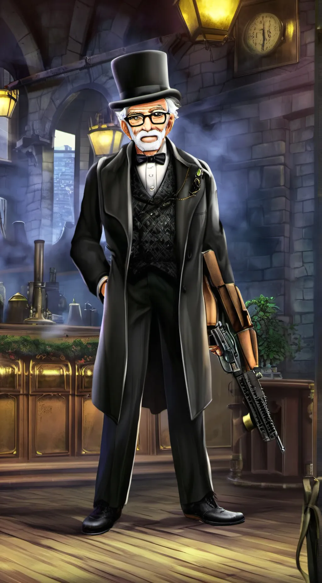 ai character: Julio background