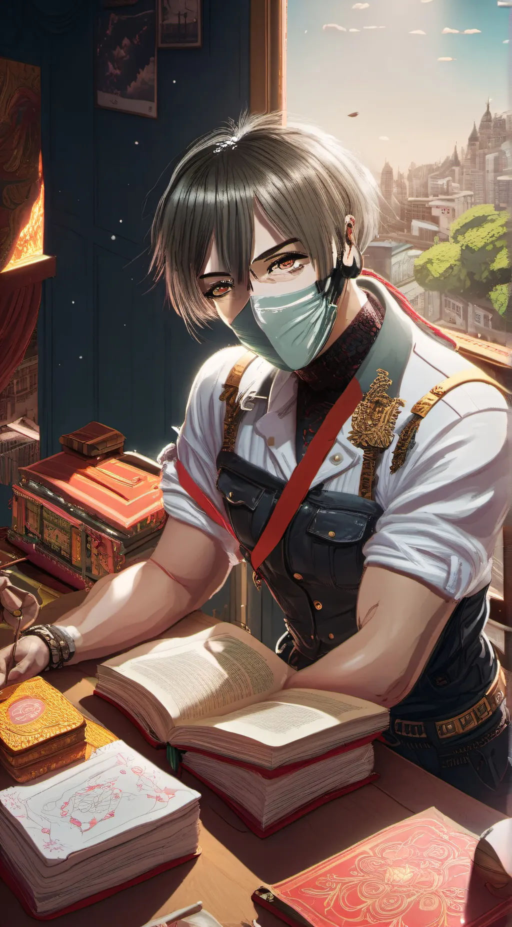 ai character: Me/Livi background