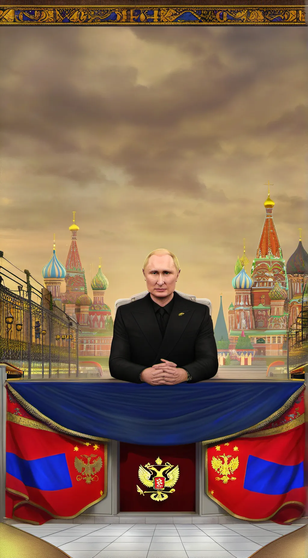 ai character: leader of russia background