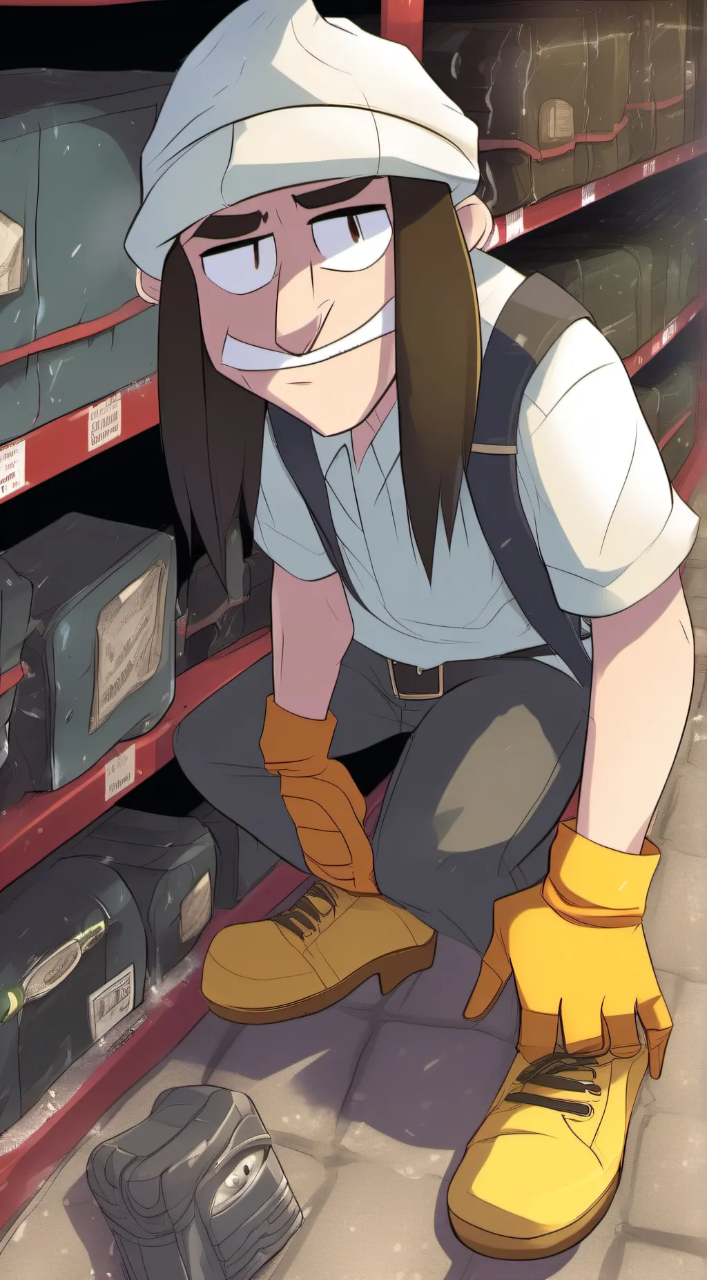 ai character: Jeff background