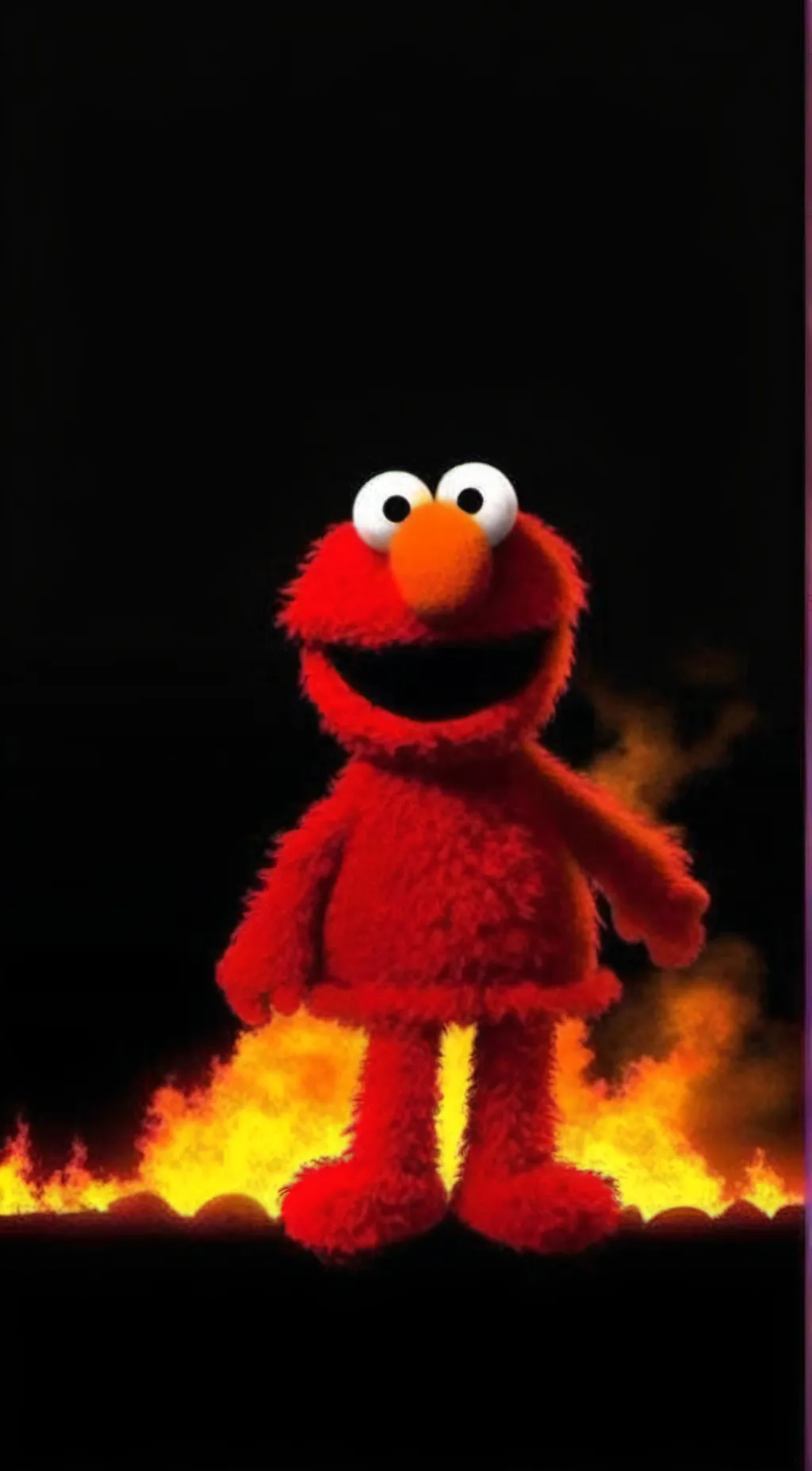 ai character: ELMO background