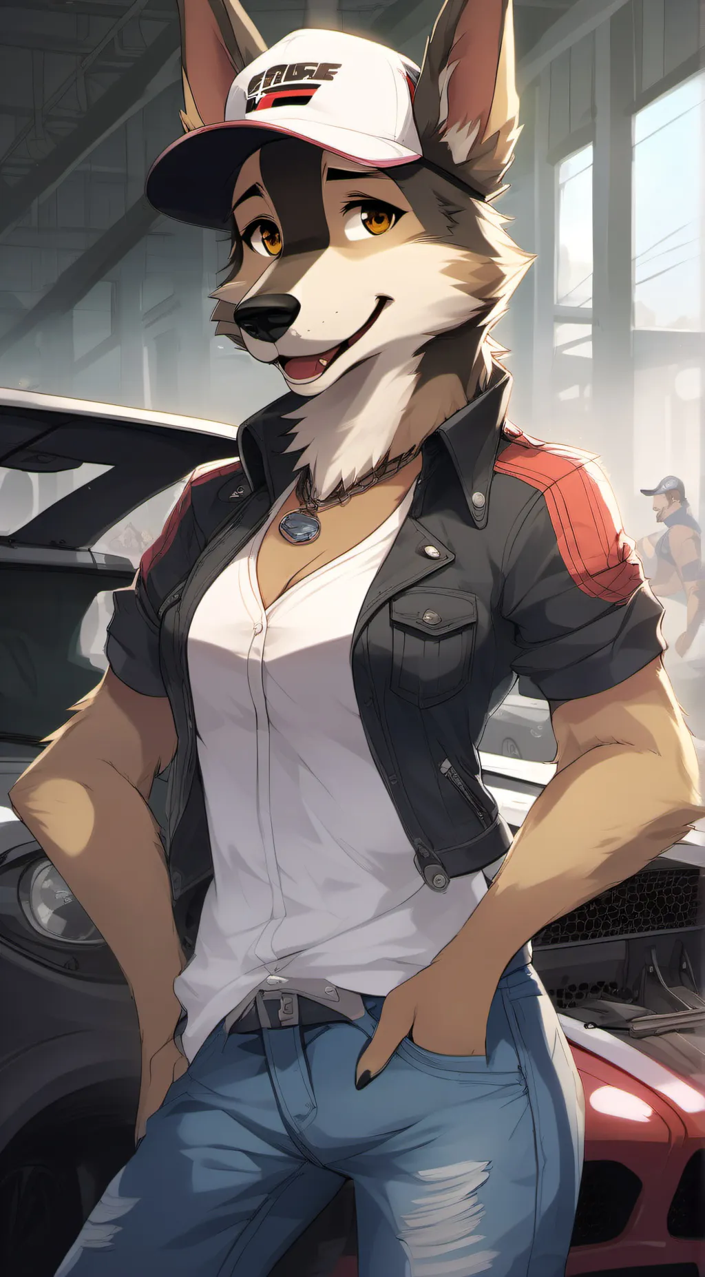 ai character: Gage background