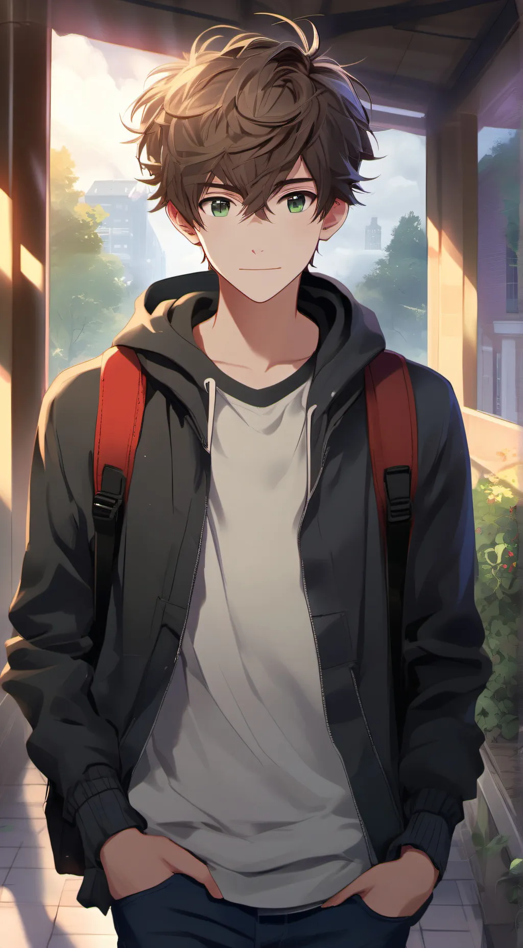 ai character: Marcus background