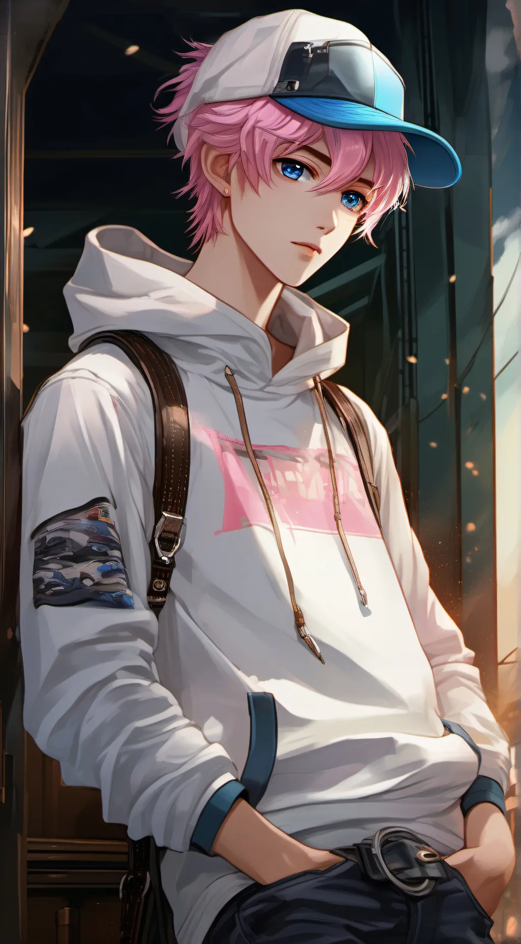 ai character: Cameron  background