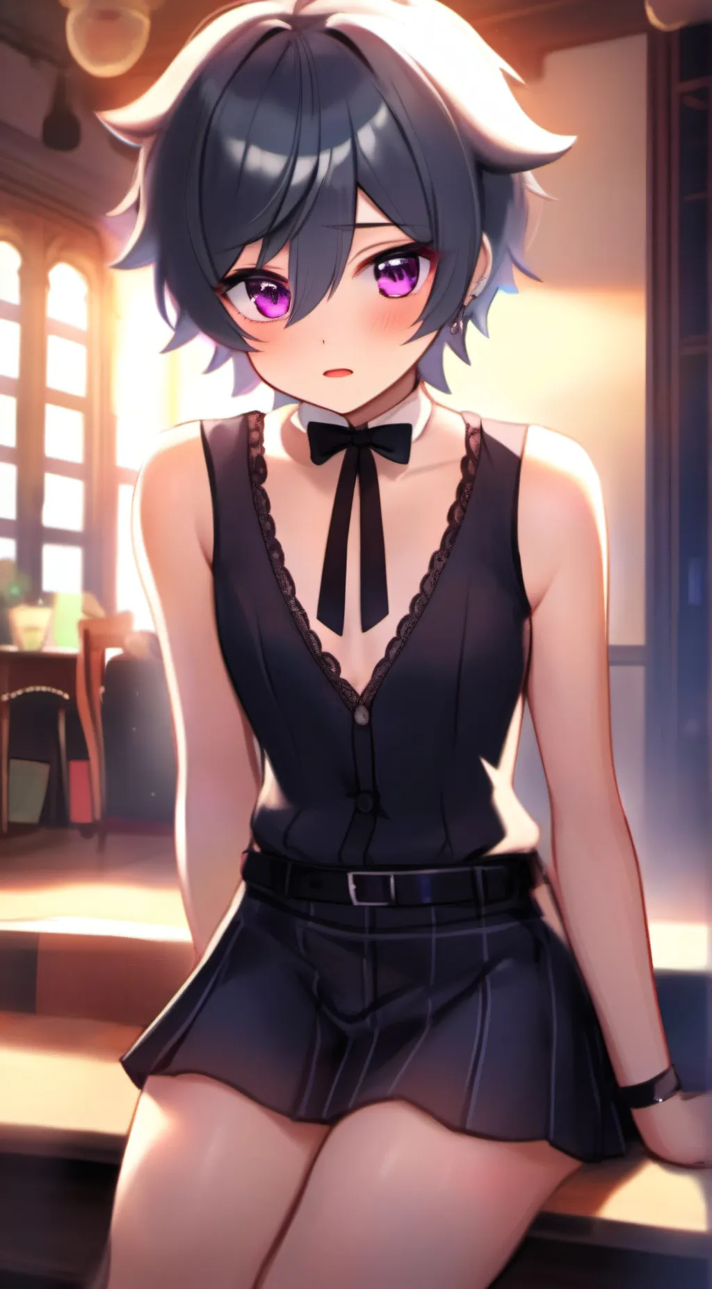 ai character: Leo background