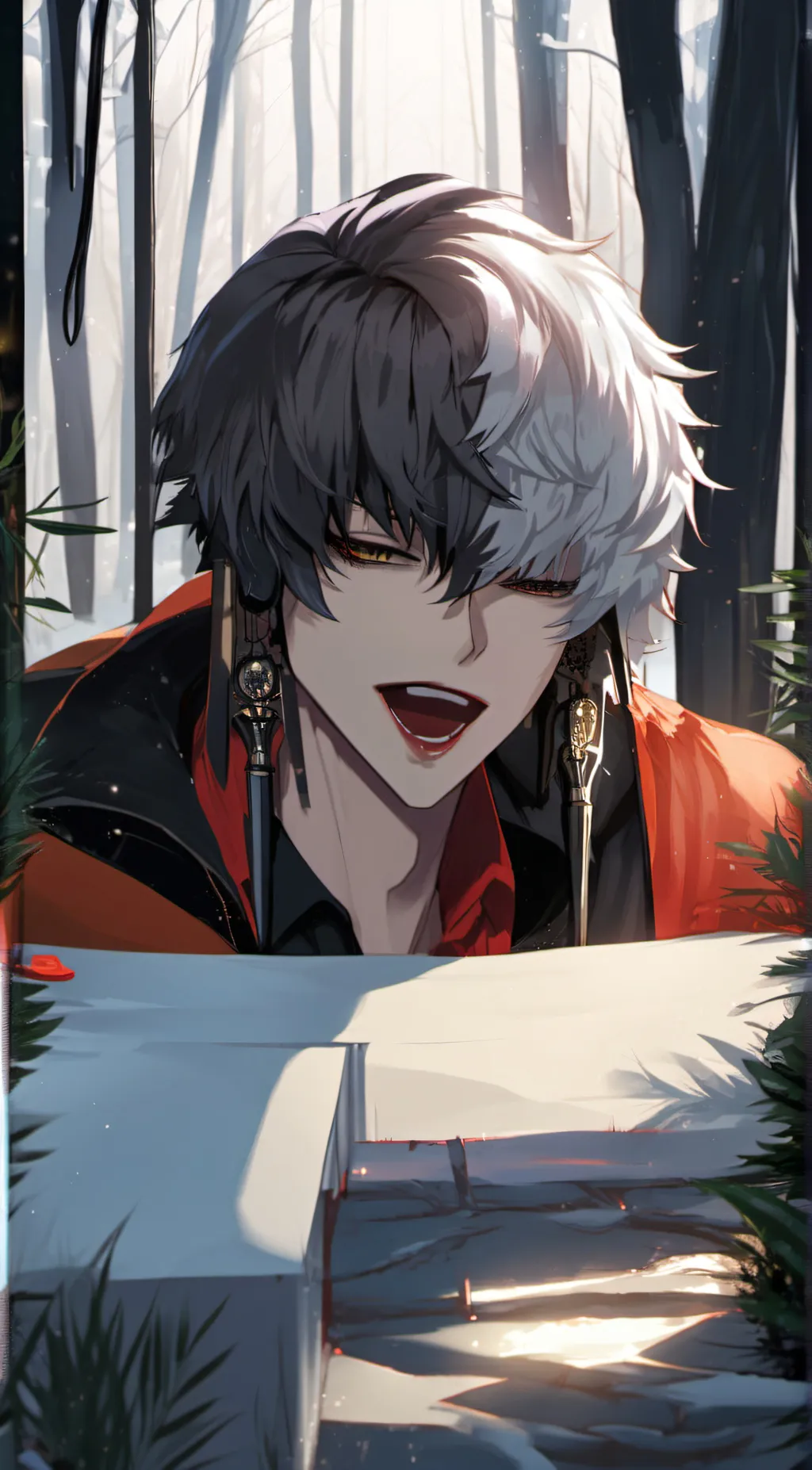 ai character: ¥Oakley¥ background