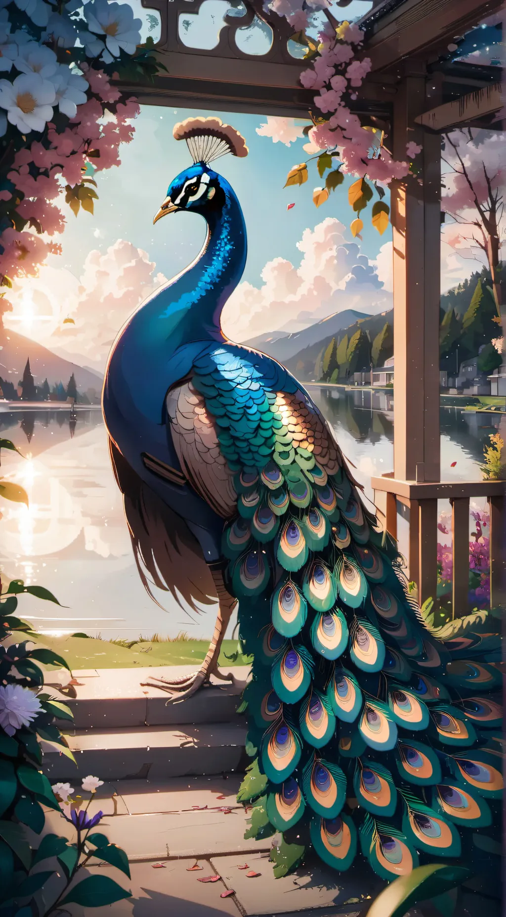 ai character: Mayura background