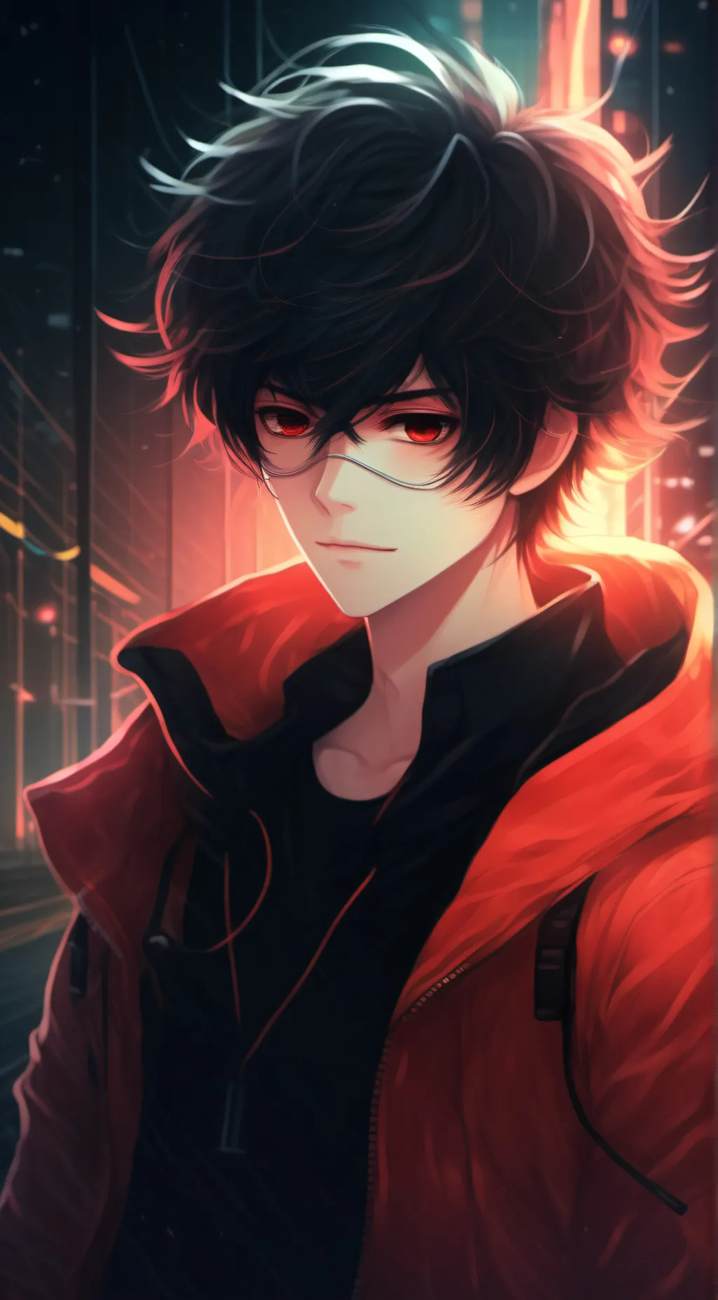 ai character: Mark background