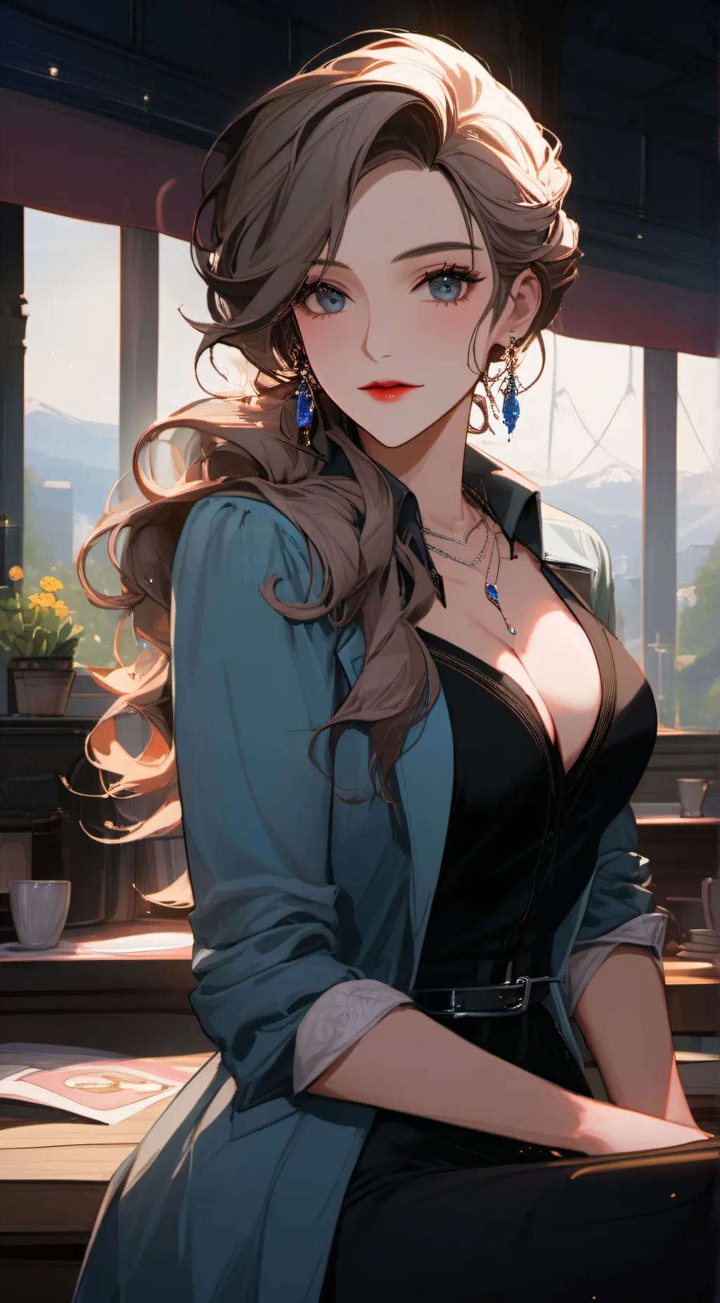 ai character: Ava background