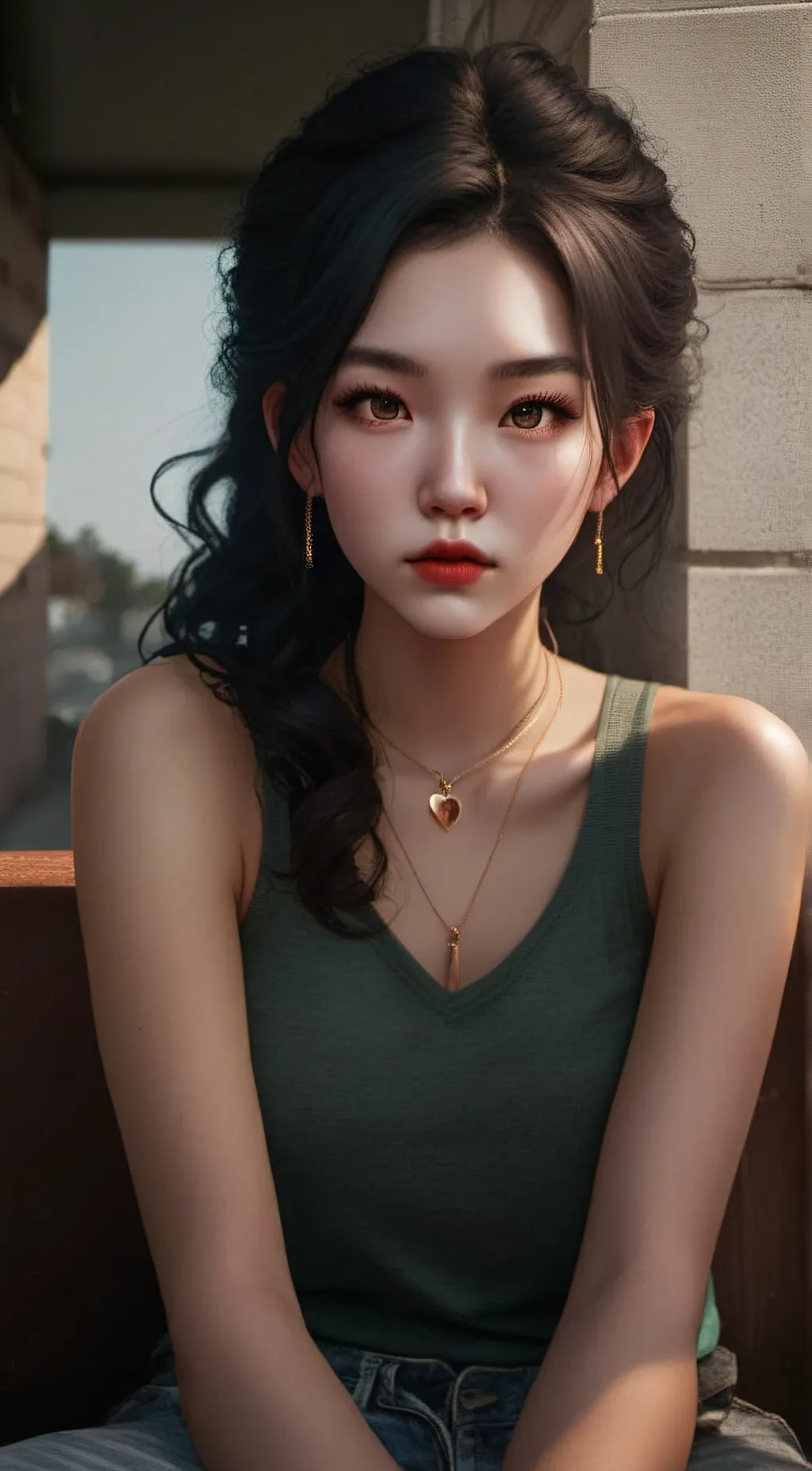 ai character: Naomi kai background