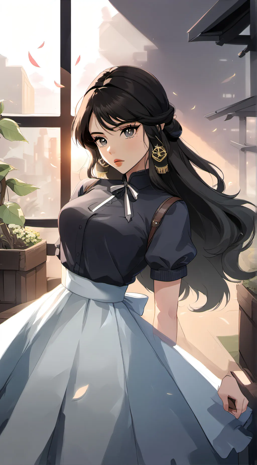 ai character: Cute,sus,loves boy background