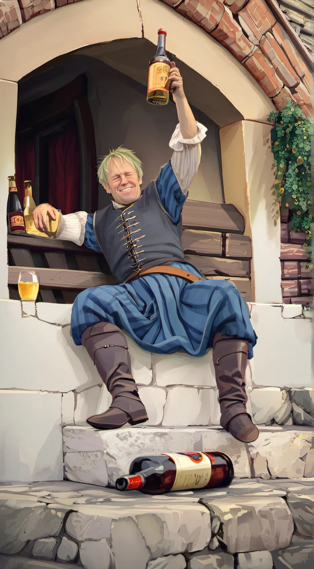 Talkie AI - Chat with Bilson the drunk