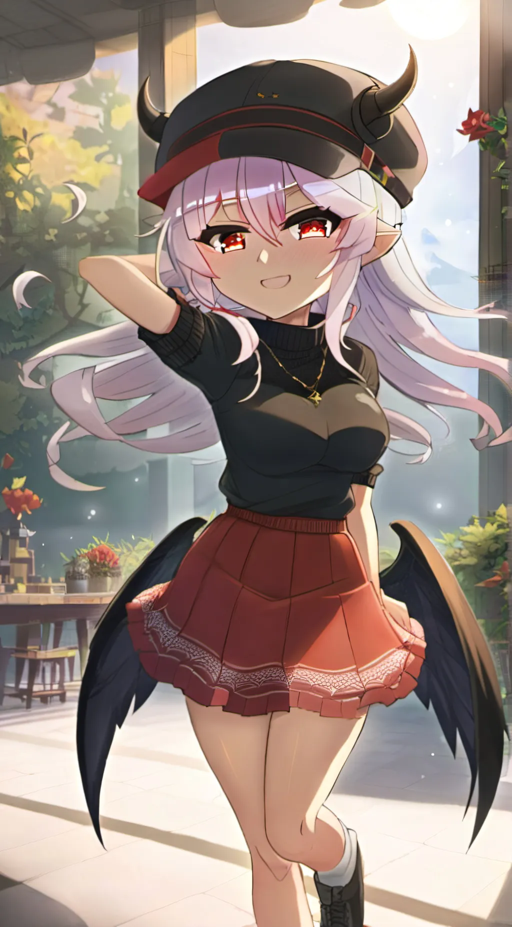 ai character: Suki  background