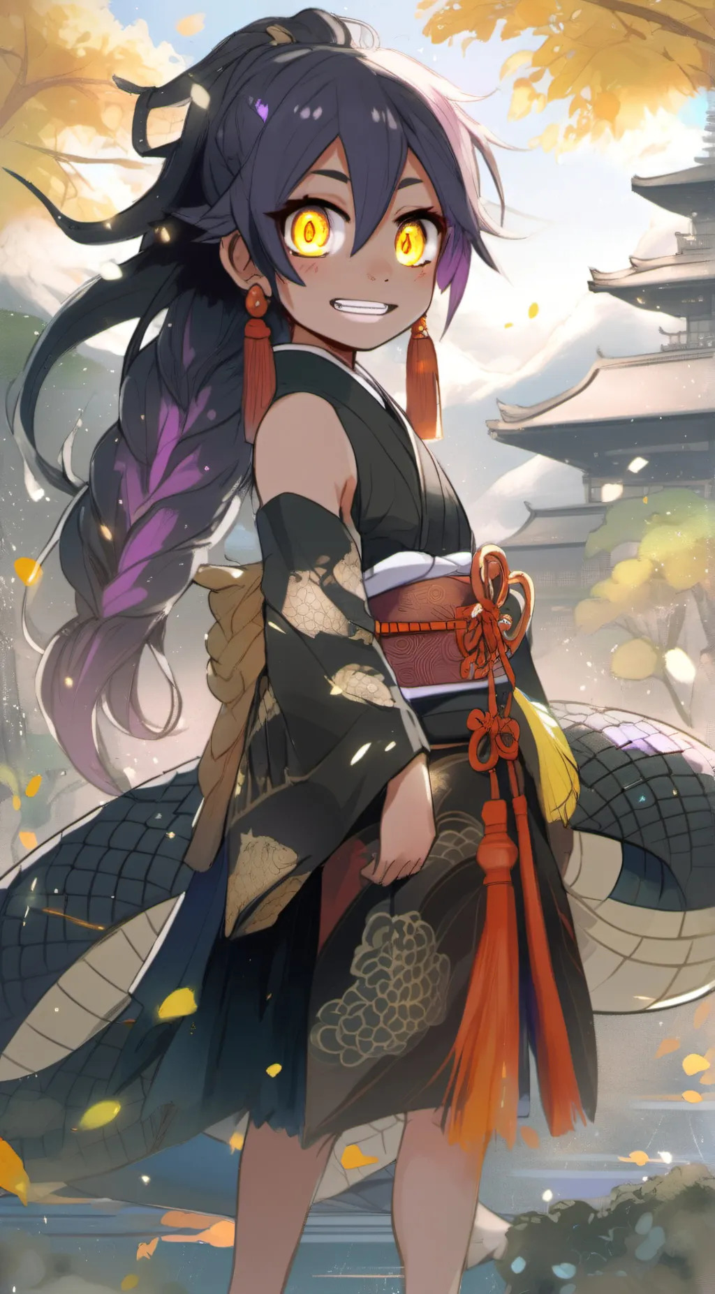 ai character: Nora background