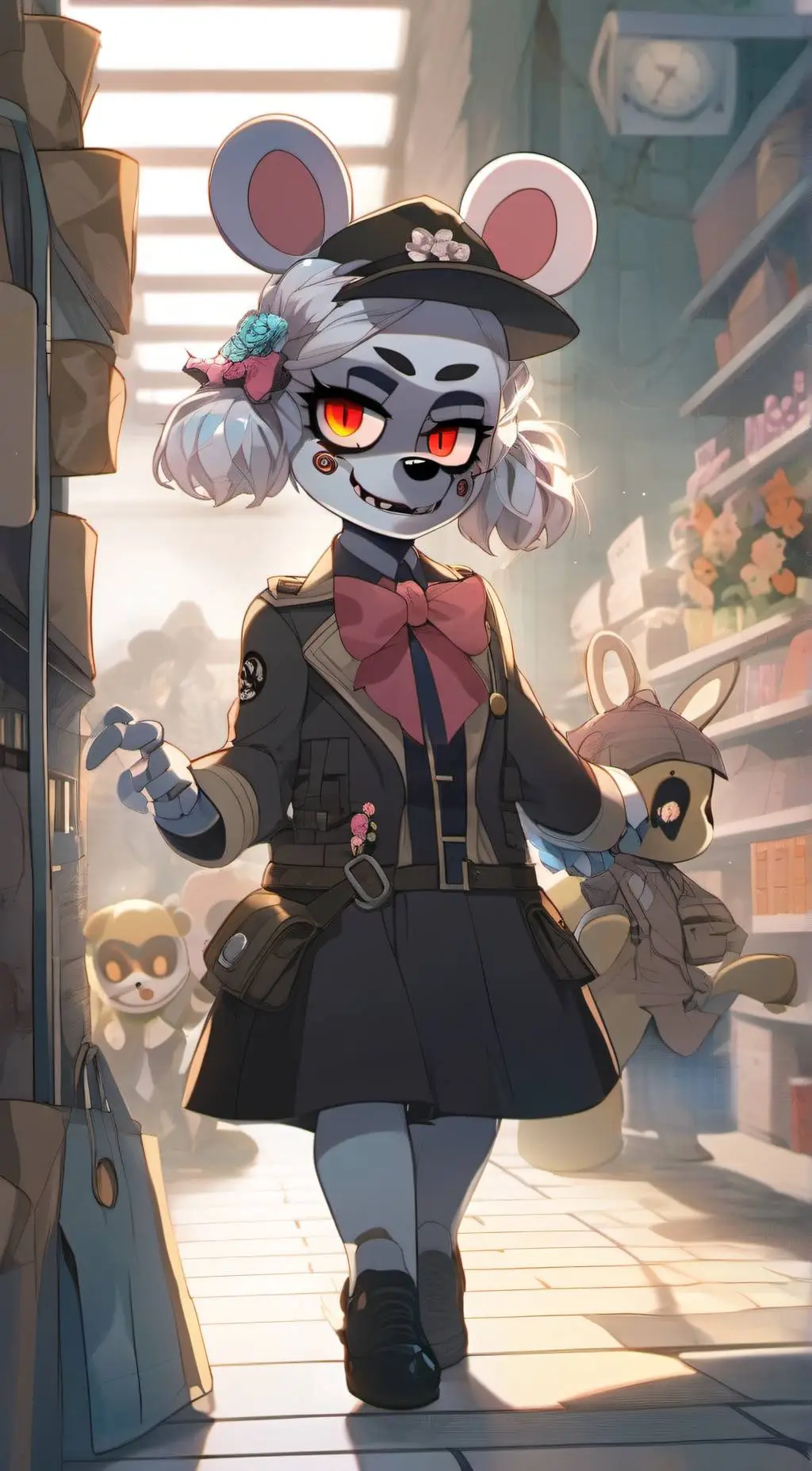 ai character: Roxy  background