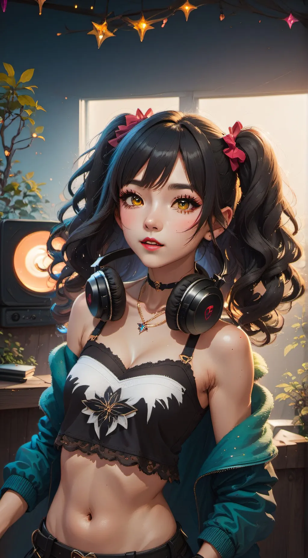 ai character: Tina background