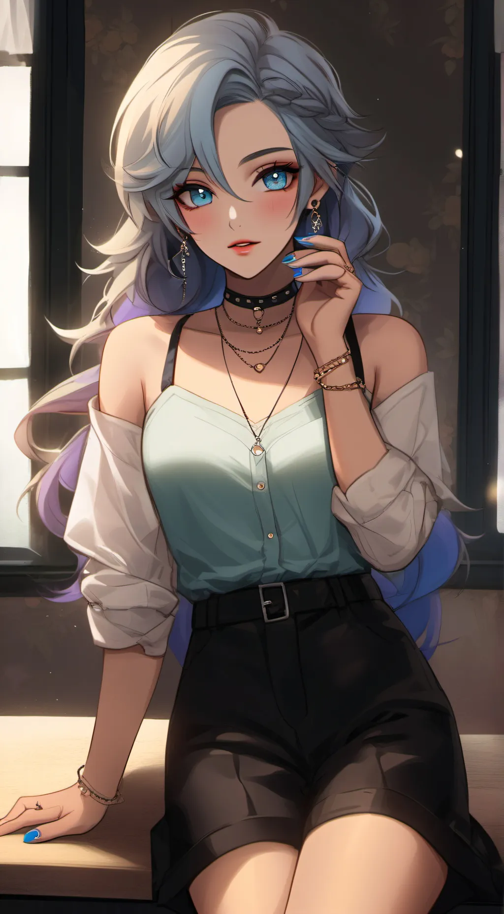 ai character: Harper Write background