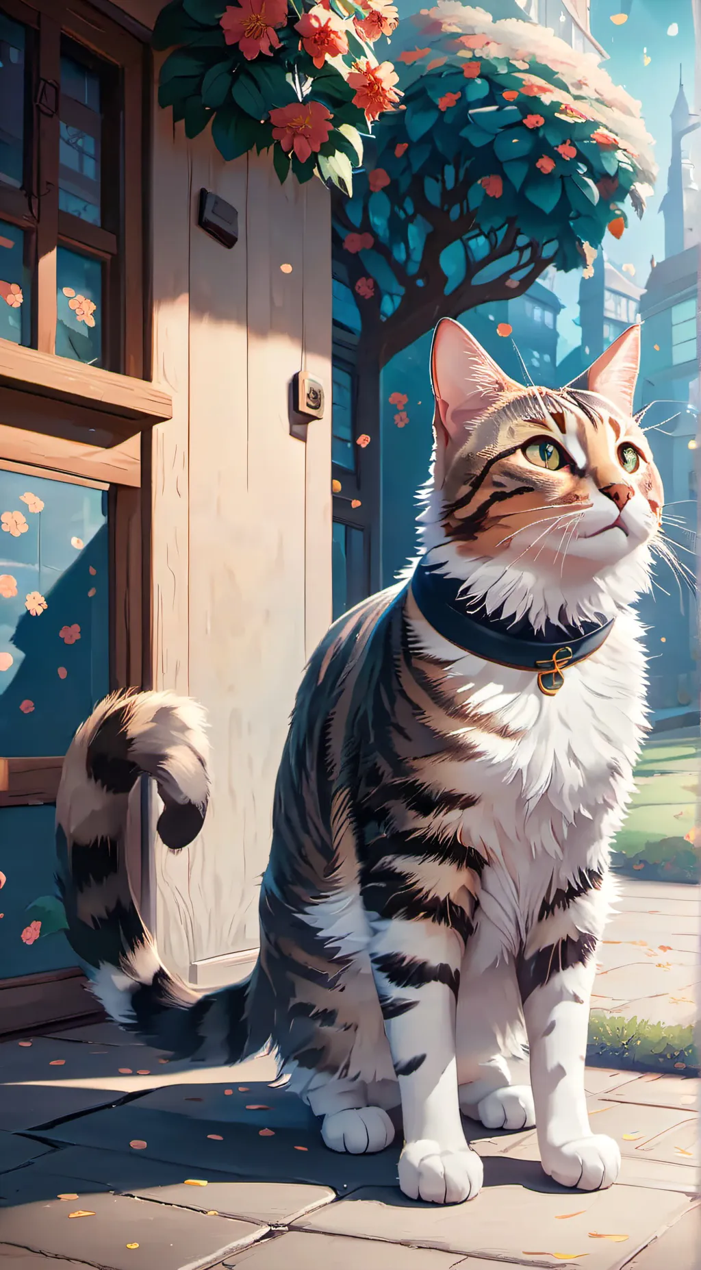 ai character: Smokey  background