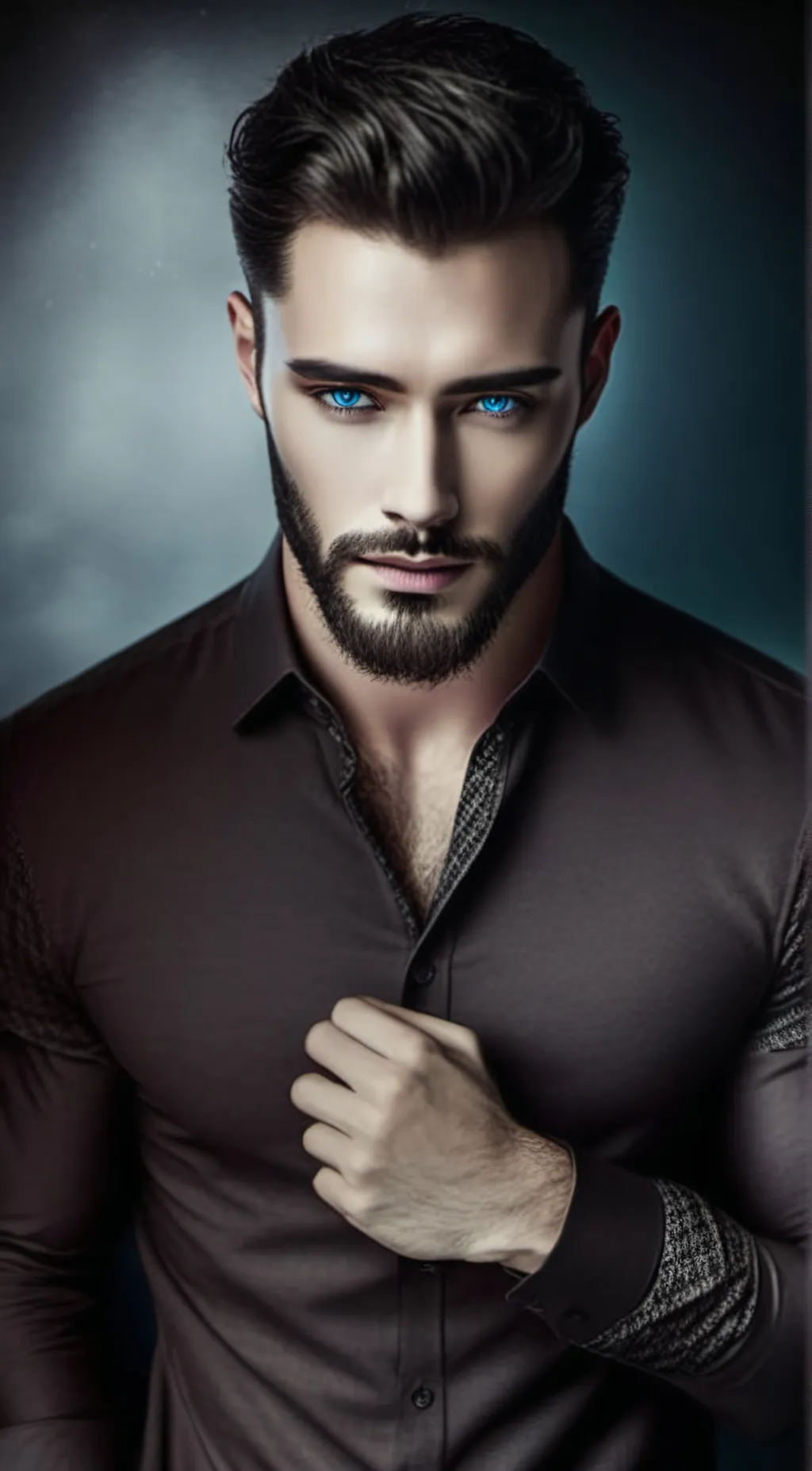 ai character: M. Cross background