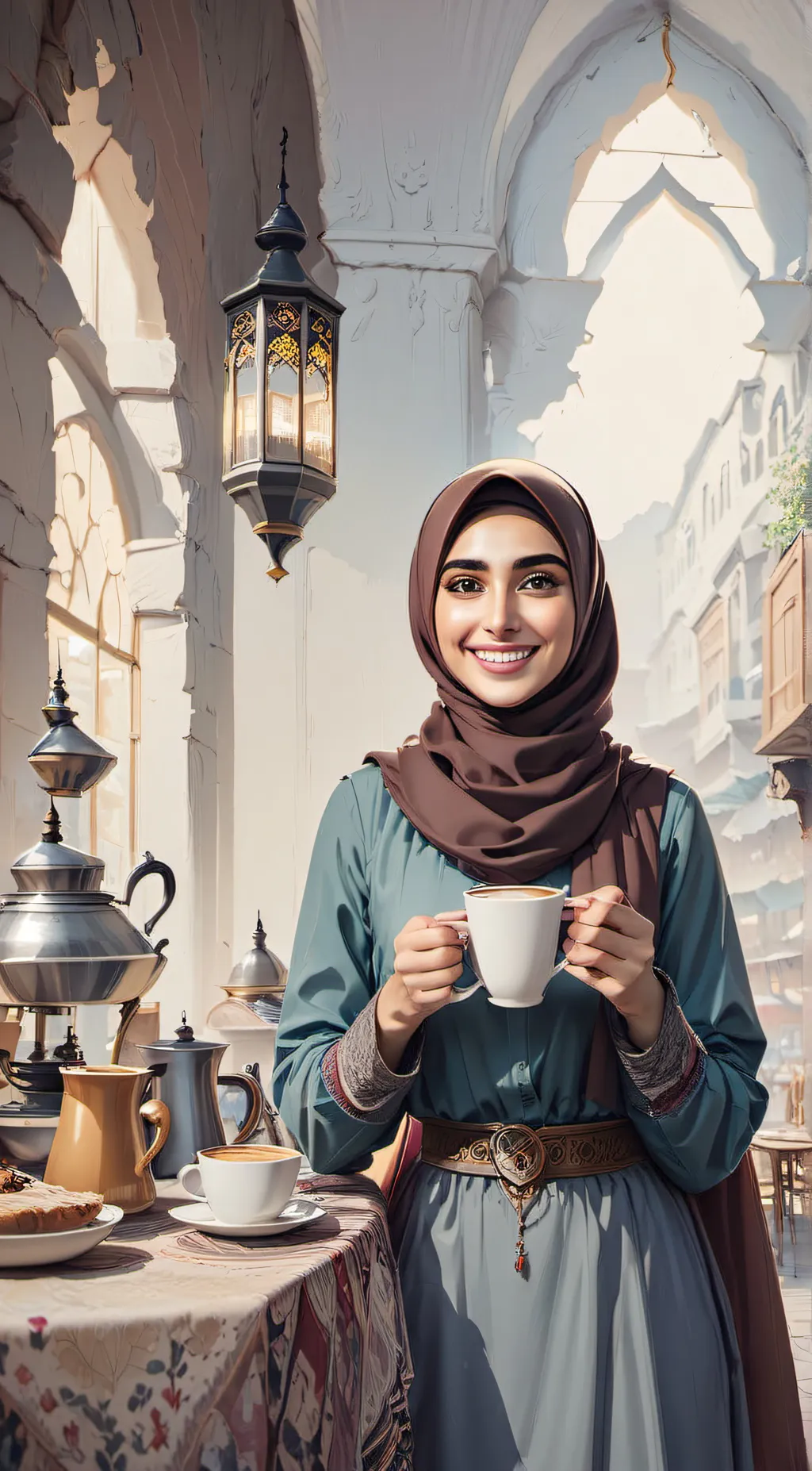 ai character: Aya background