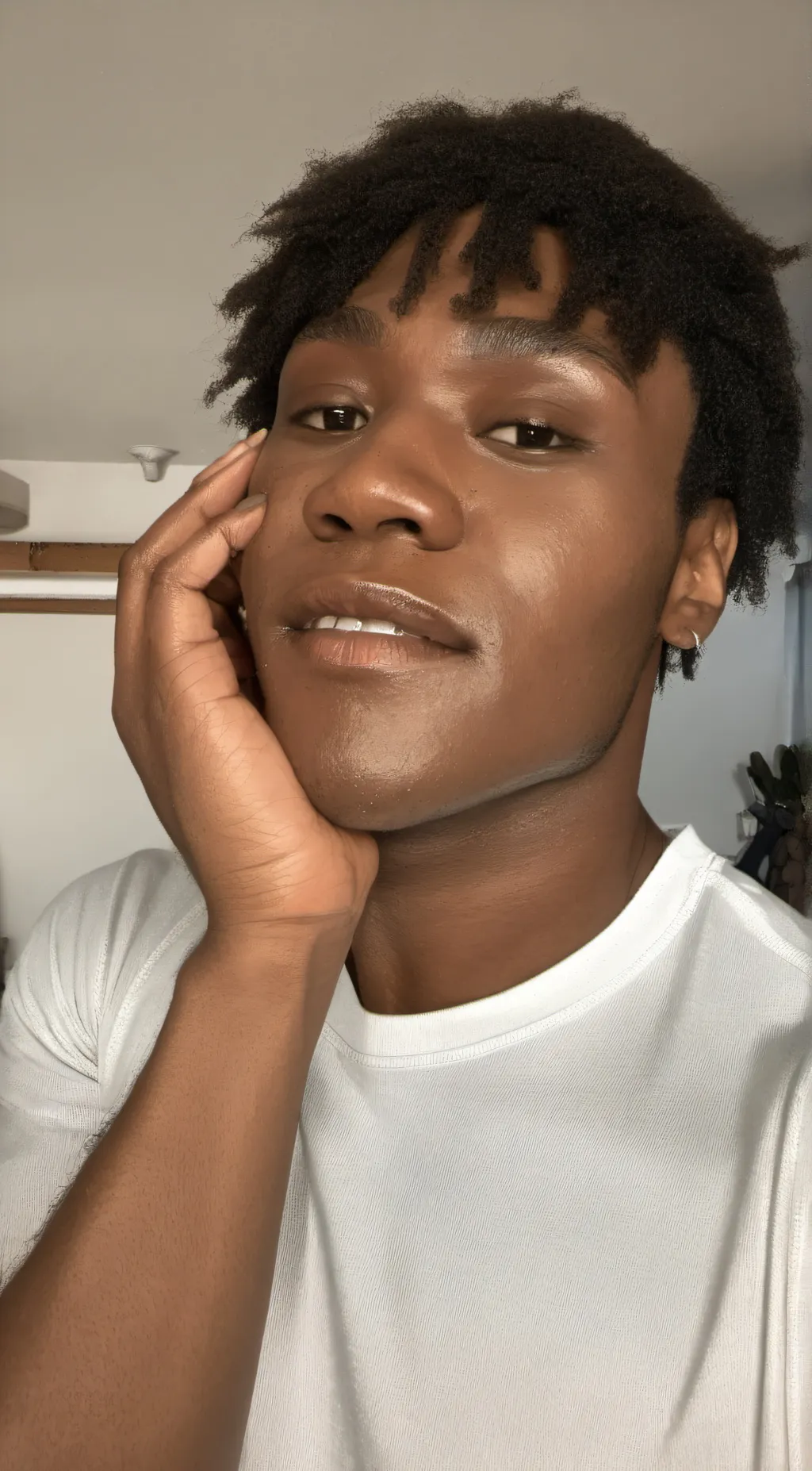 ai character: Tee background