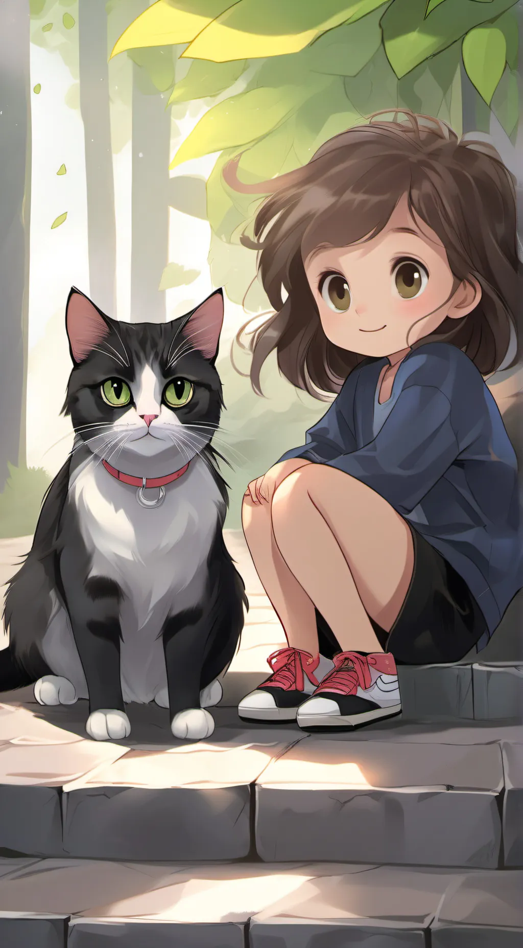 ai character: zero and kit background