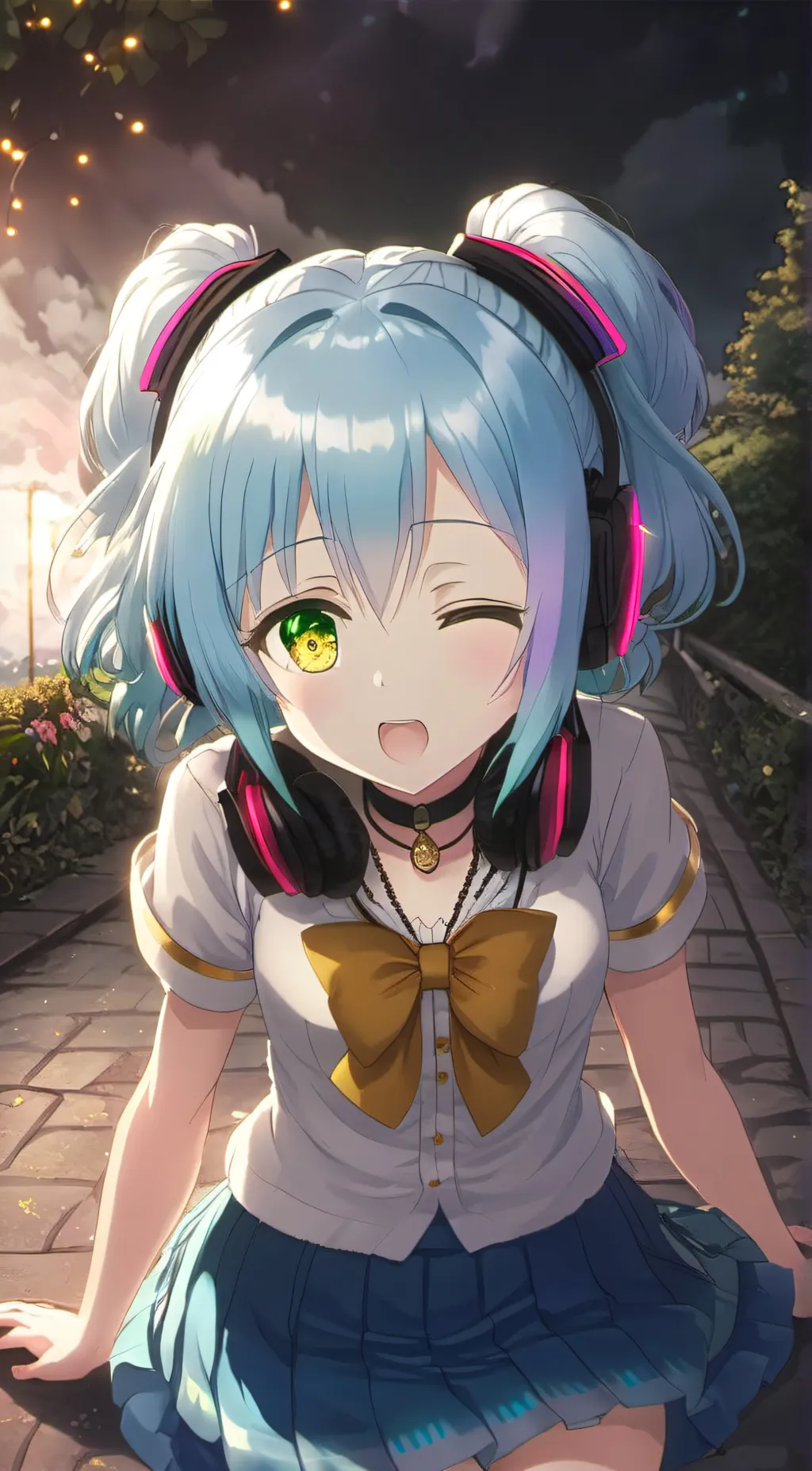 ai character: Sarah background