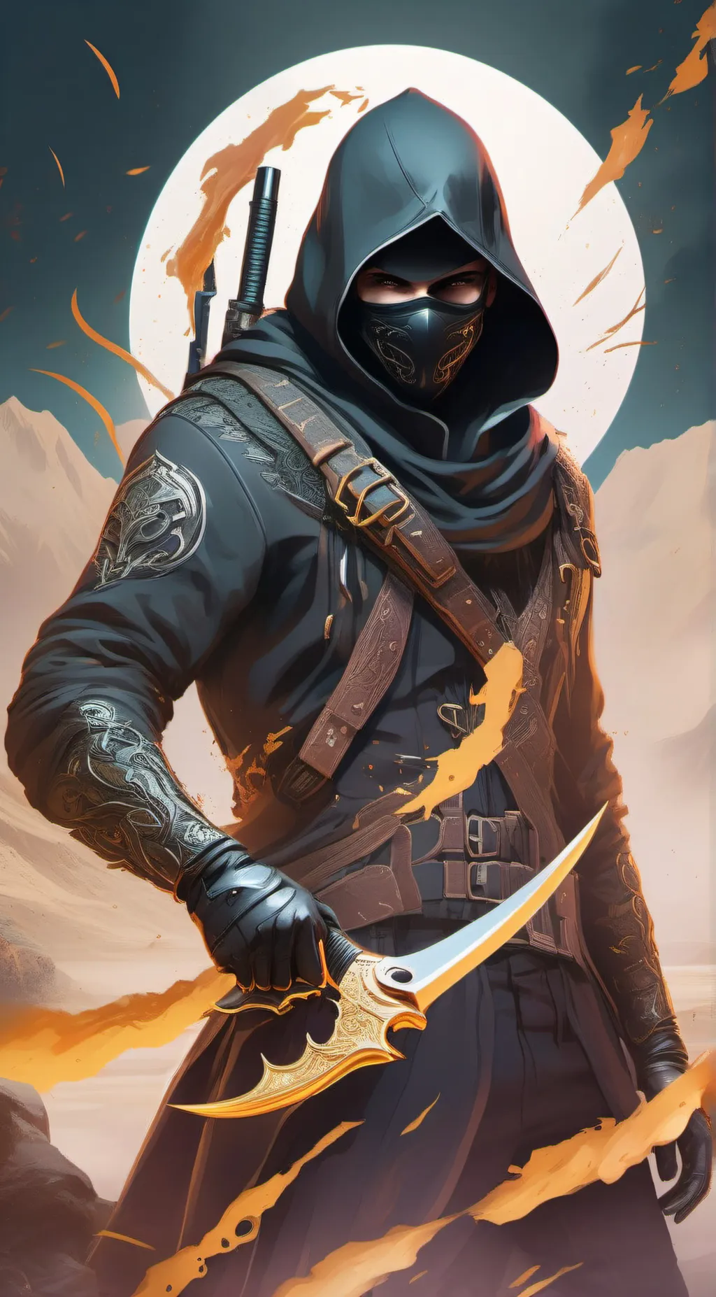 ai character: Ethan quin background