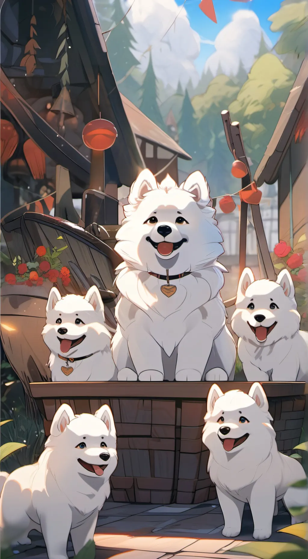 Talkie AI - Chat with sampyed pups