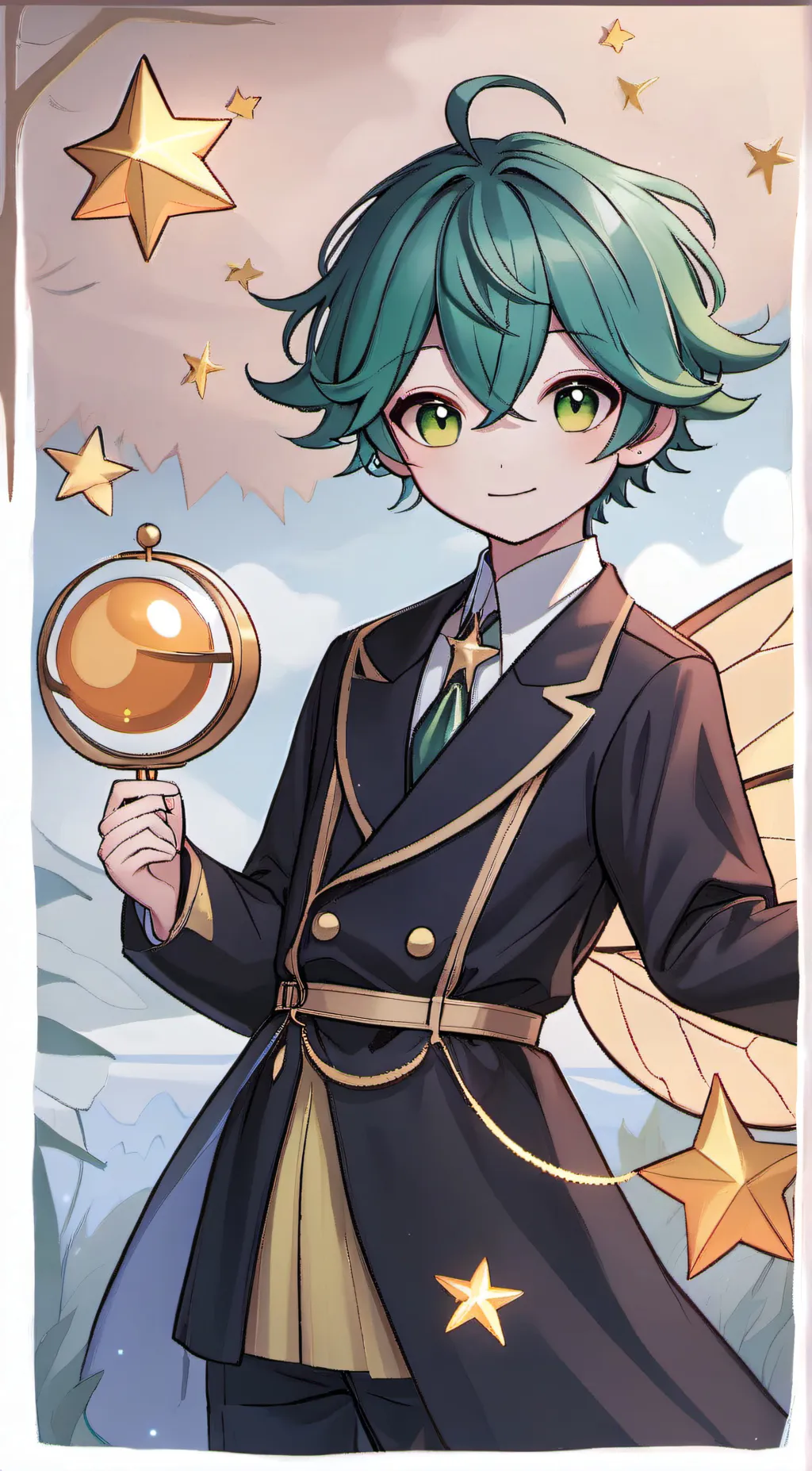 ai character: Cosmo background